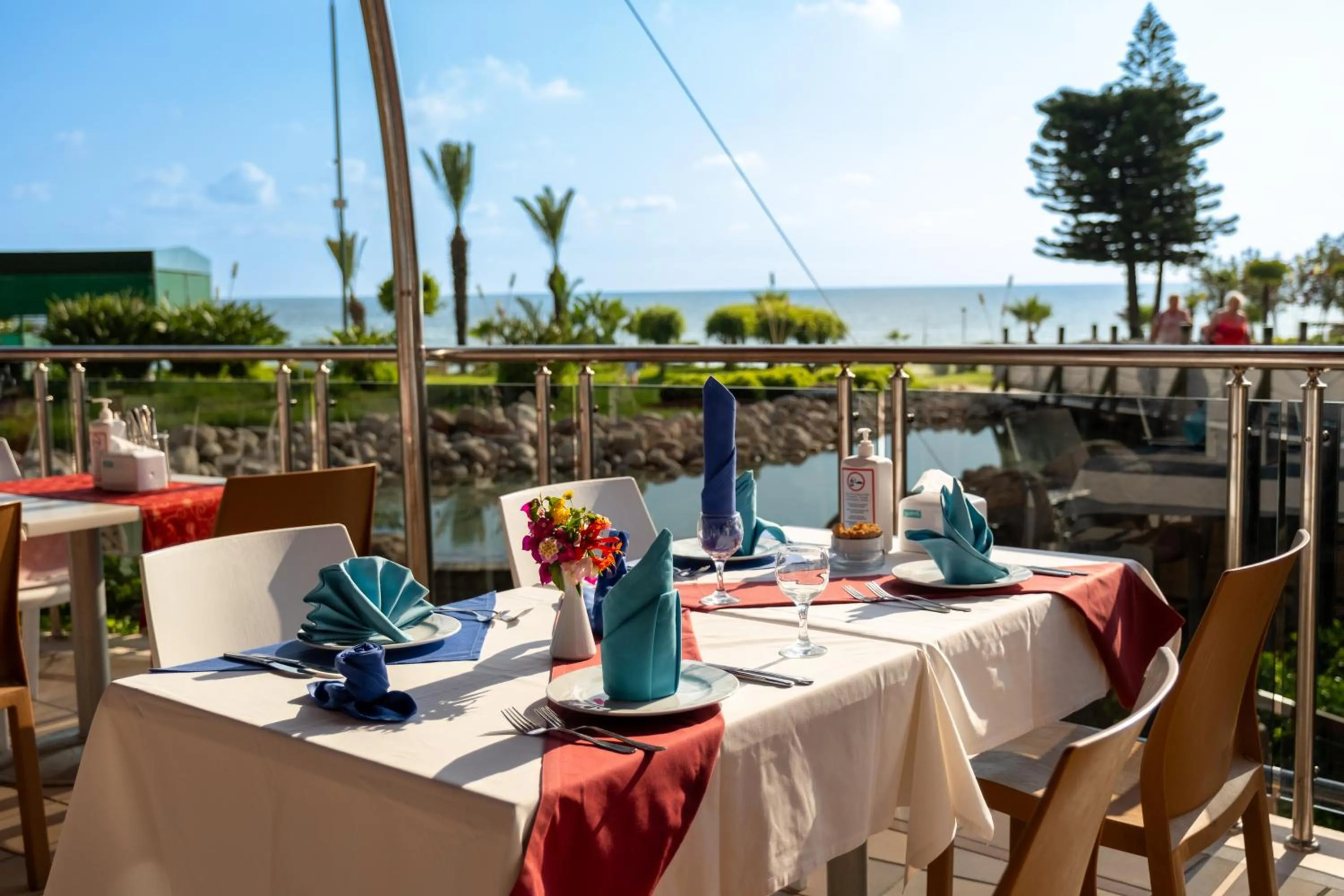 Patio in AQI Pegasos Resort