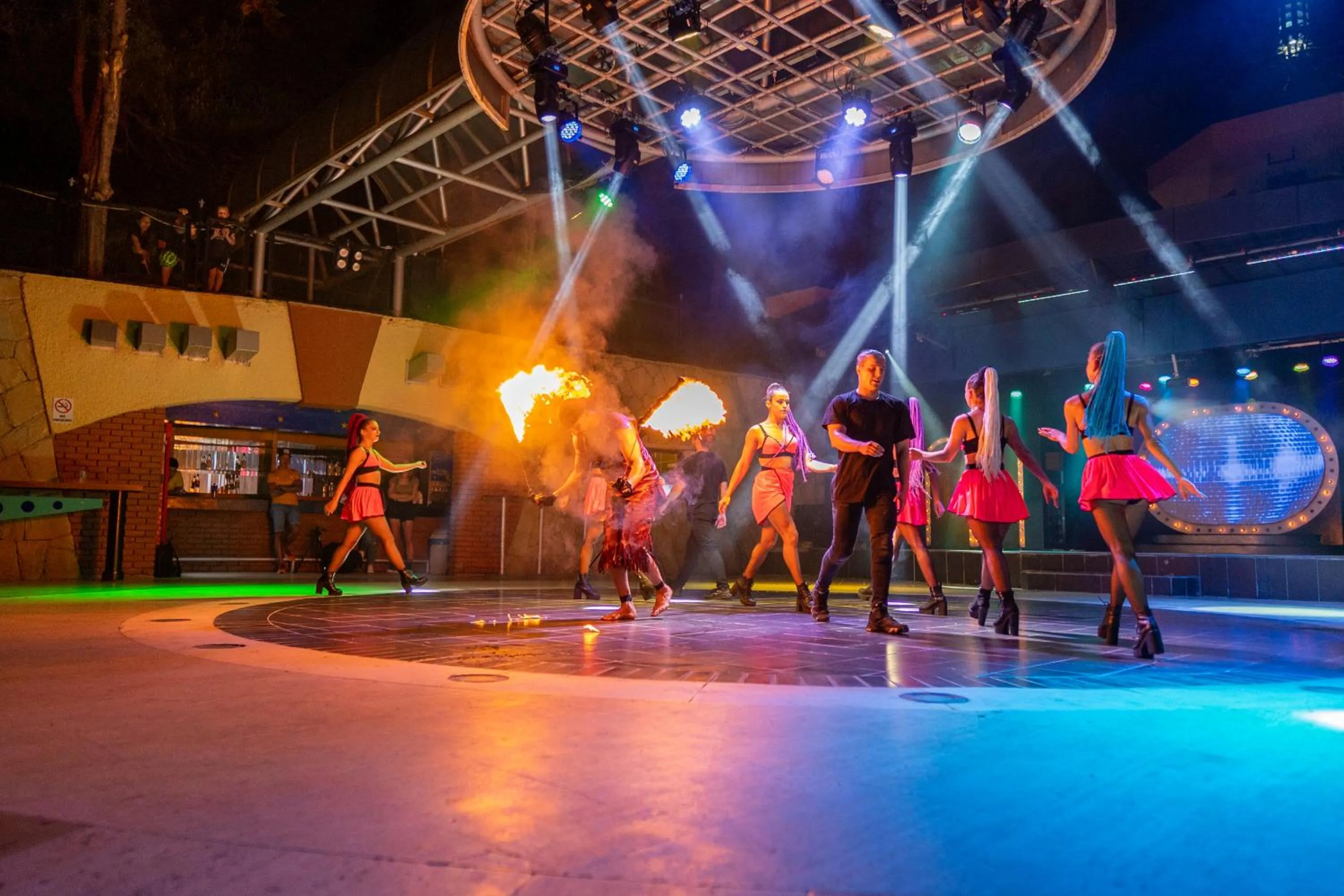 People in AQI Pegasos Resort