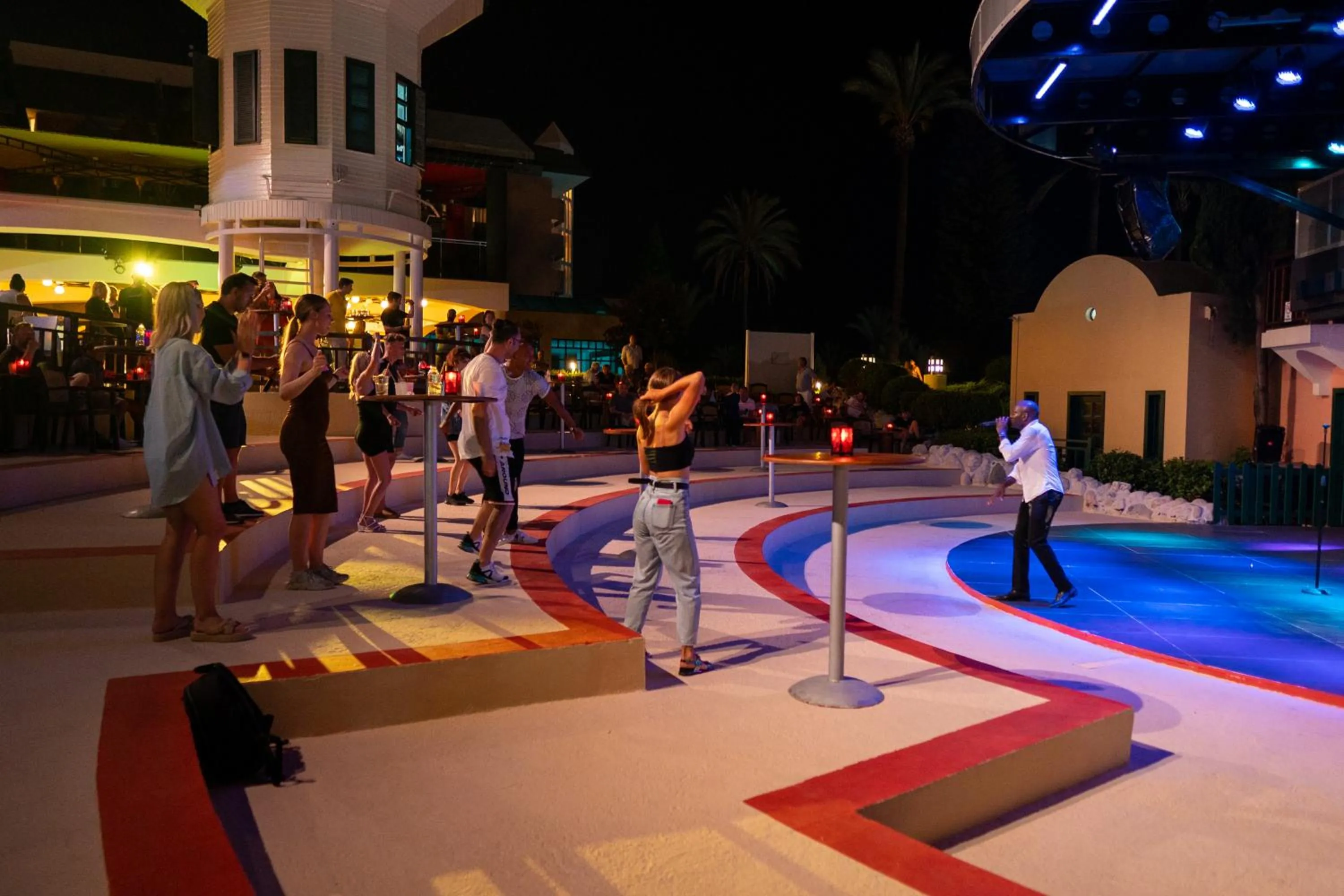 Night in AQI Pegasos Resort