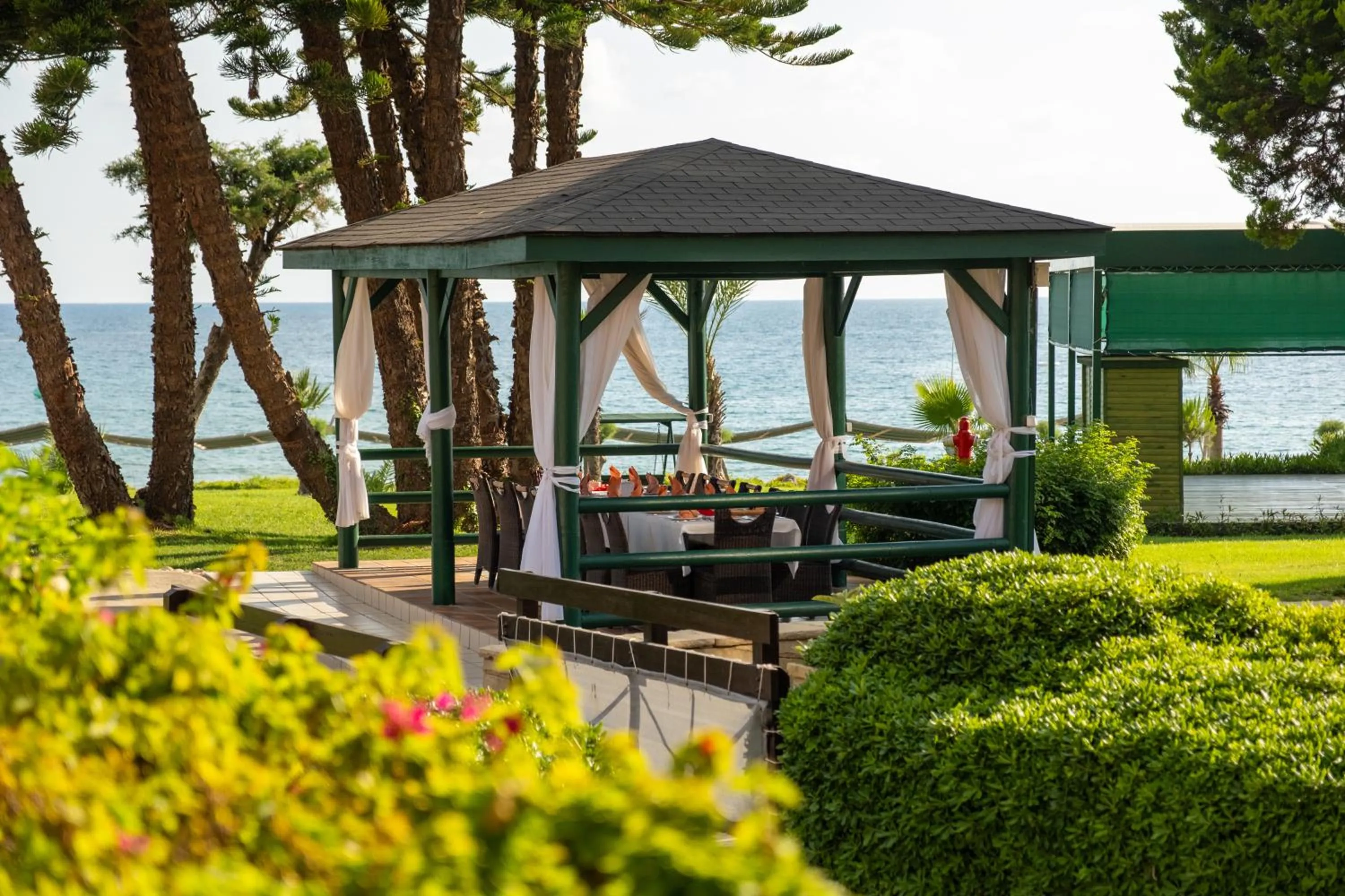 Patio in AQI Pegasos Resort