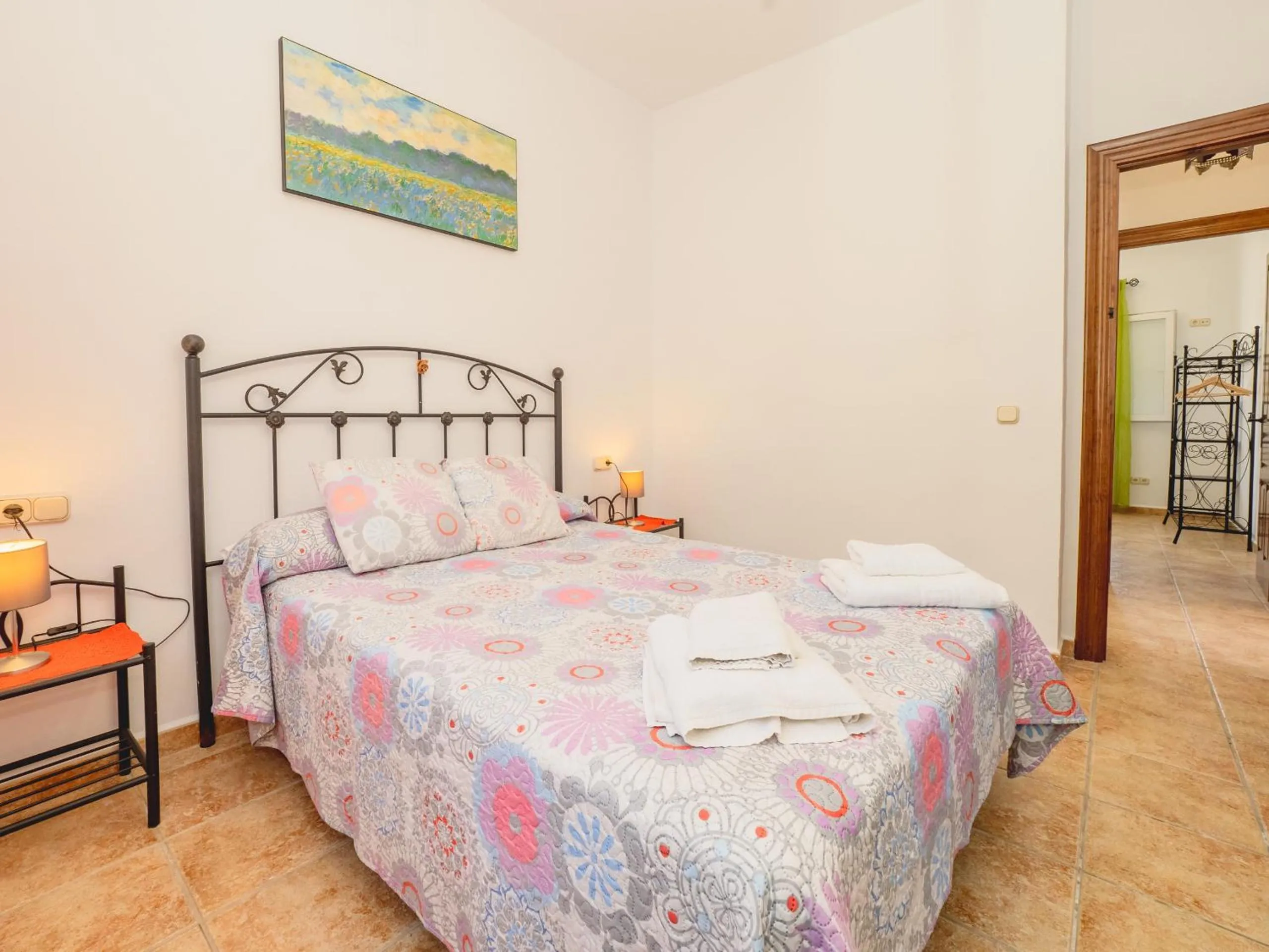 Bed in Cubo's Casa Fernando