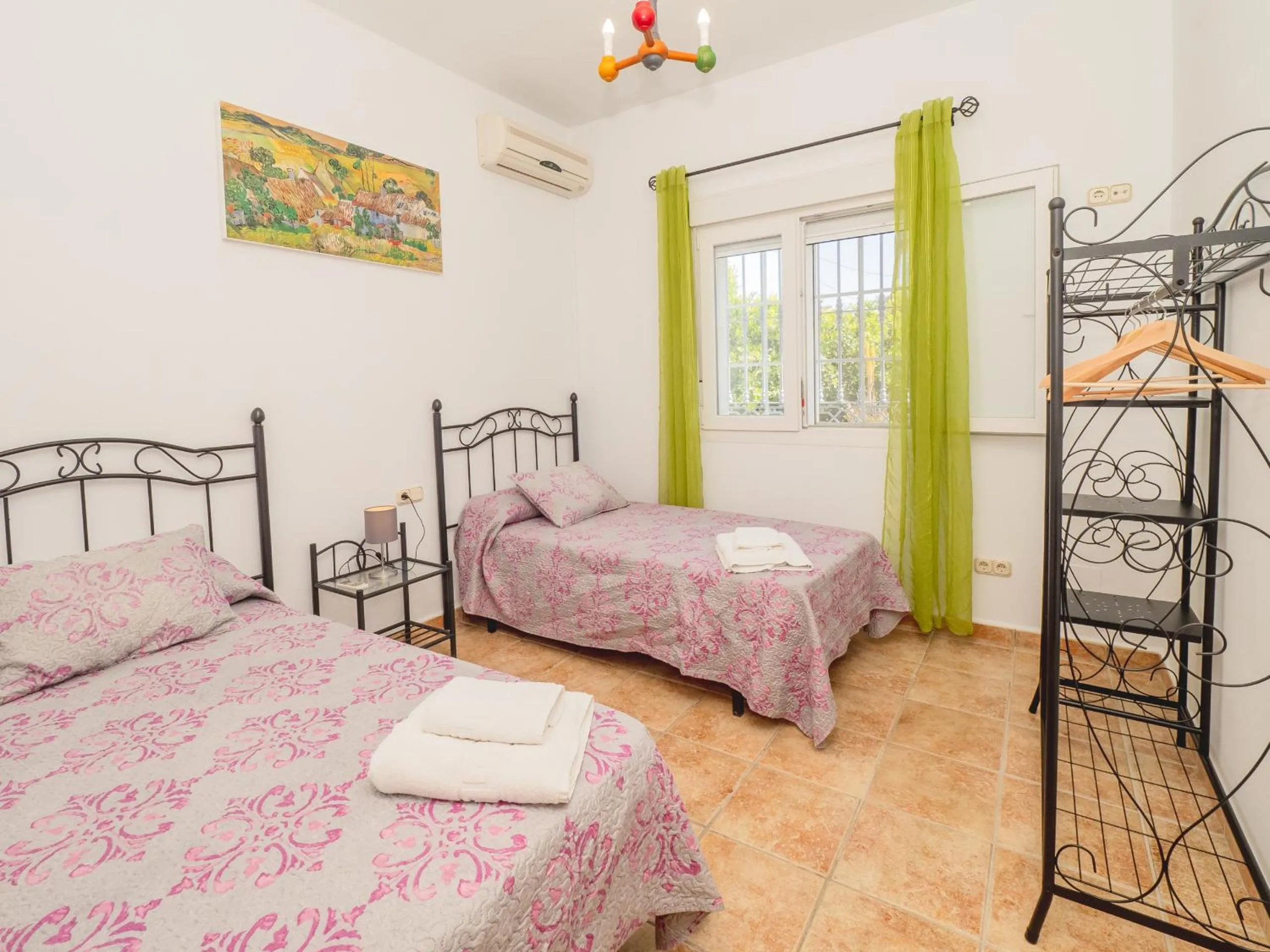 Bed in Cubo's Casa Fernando