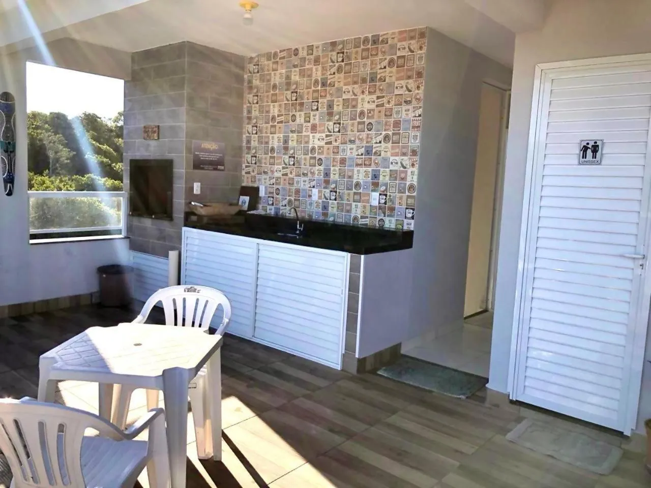 BBQ facilities in 330 METROS DO MAR, PRAIA DOS INGLESES, Piske Imóveis