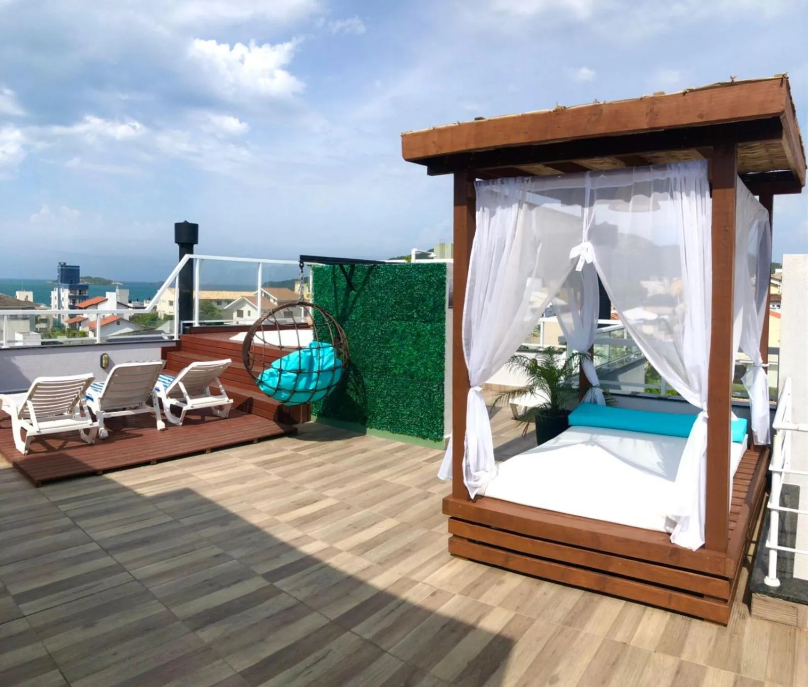 Balcony/Terrace in 330 METROS DO MAR, PRAIA DOS INGLESES, Piske Imóveis