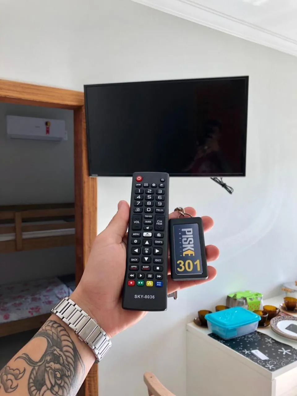 TV and multimedia in 330 METROS DO MAR, PRAIA DOS INGLESES, Piske Imóveis