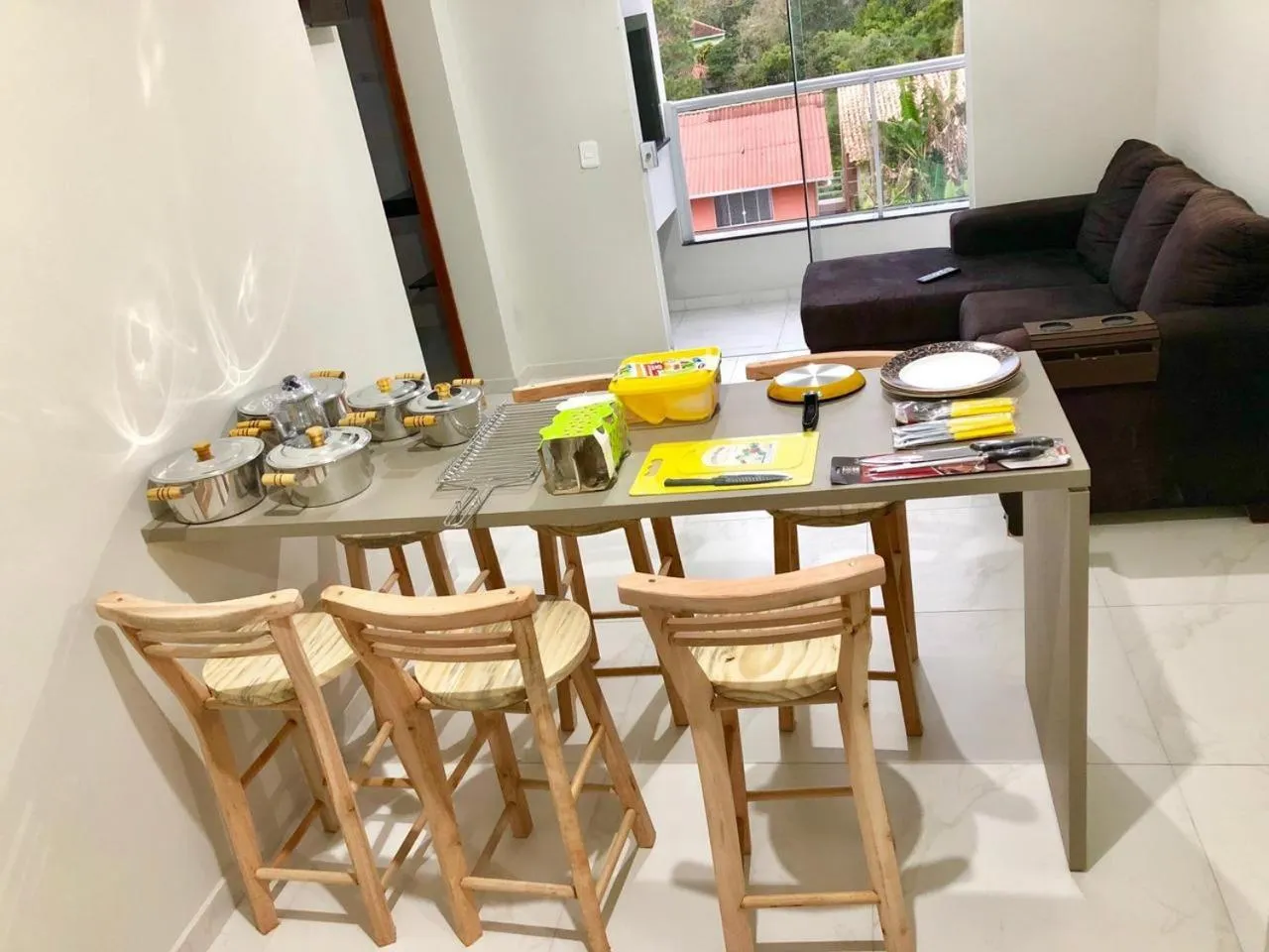 BBQ facilities in 330 METROS DO MAR, PRAIA DOS INGLESES, Piske Imóveis