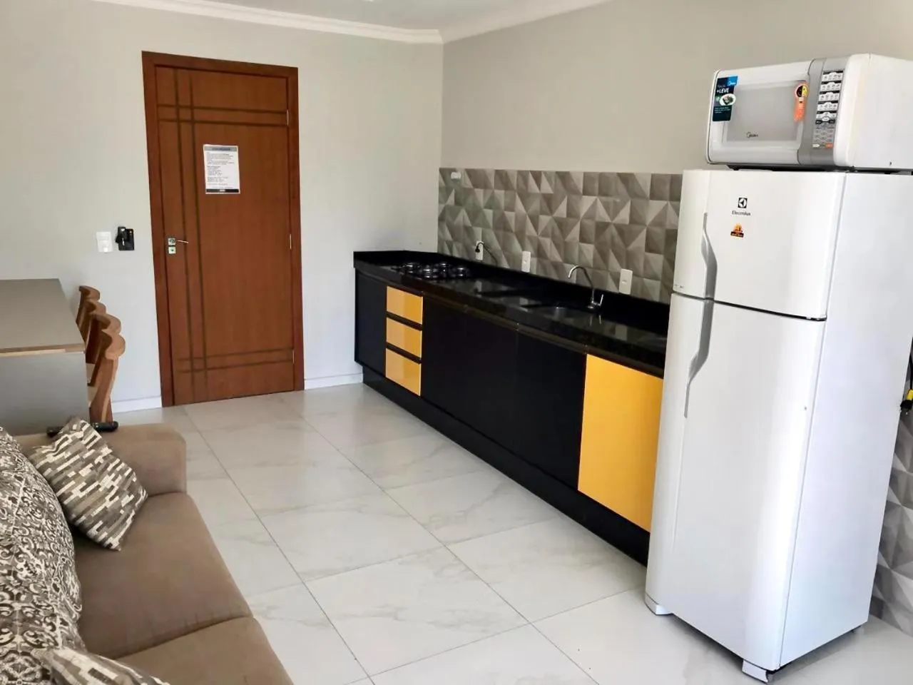 Kitchen or kitchenette in 330 METROS DO MAR, PRAIA DOS INGLESES, Piske Imóveis