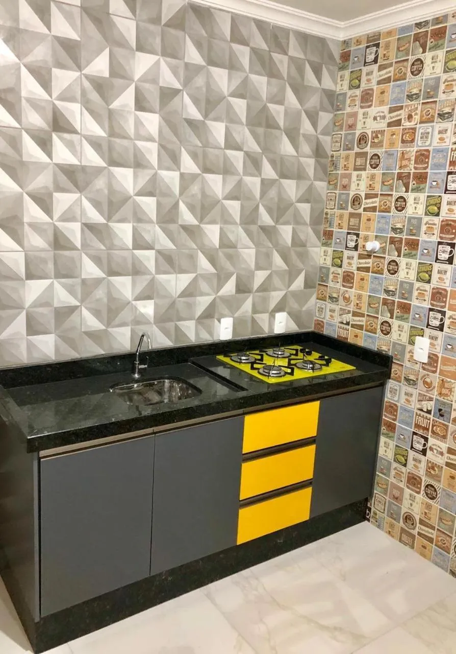 Kitchen or kitchenette in 330 METROS DO MAR, PRAIA DOS INGLESES, Piske Imóveis