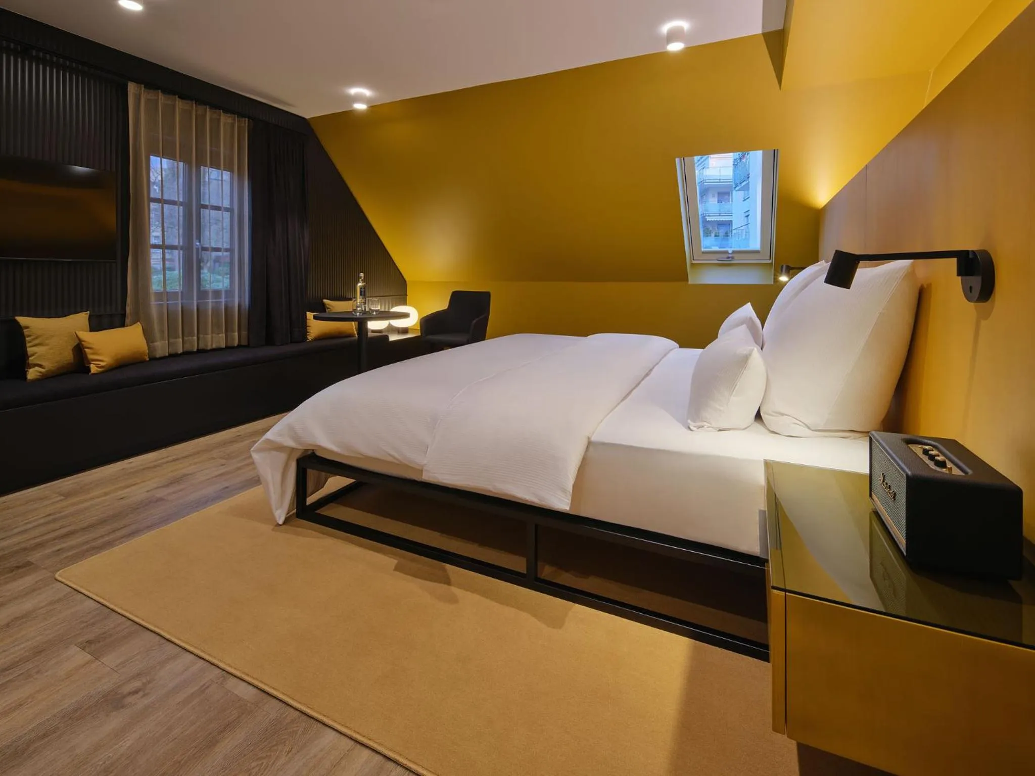 Bed in Hotel am Sophienpark