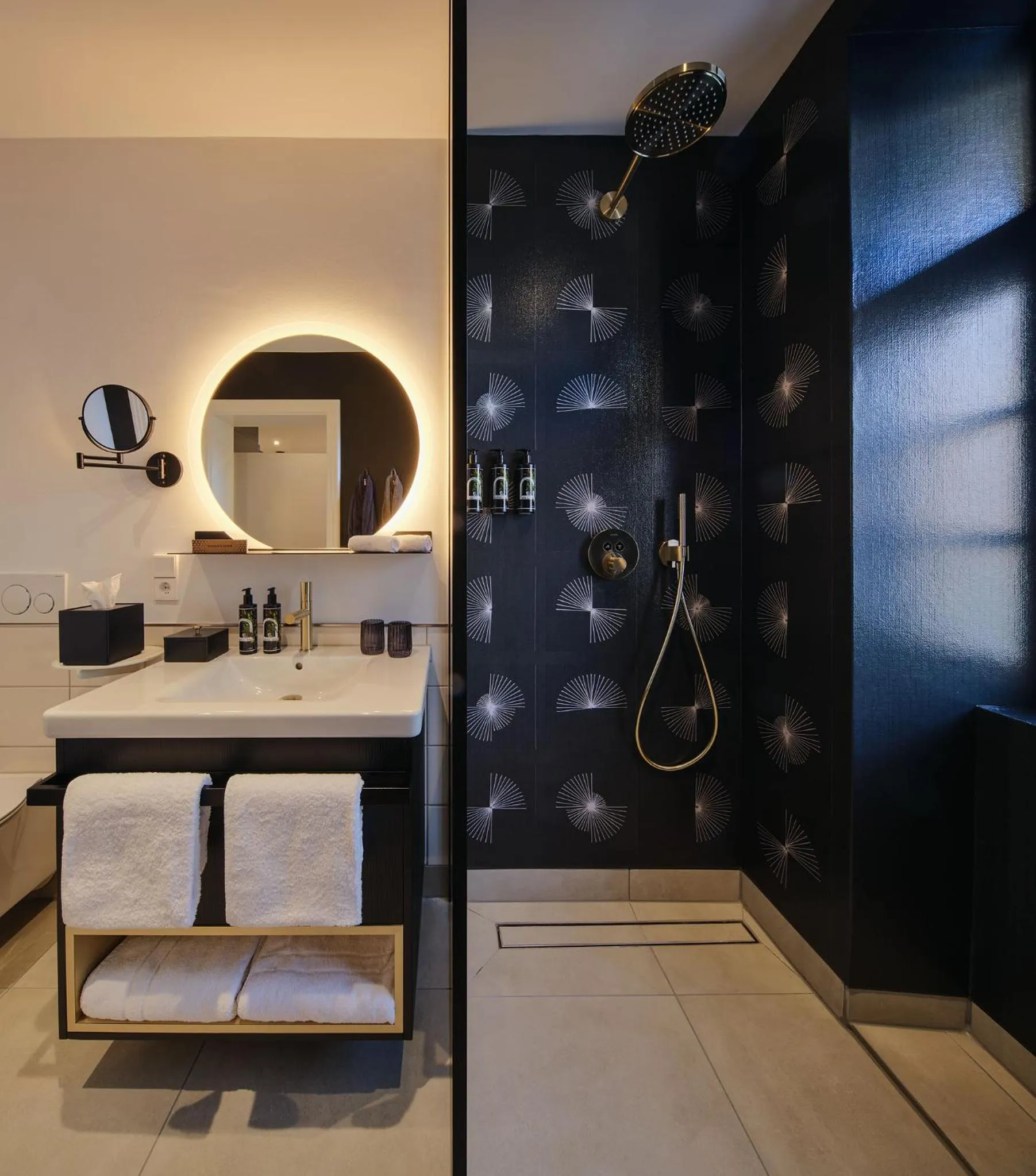 Shower in Hotel am Sophienpark