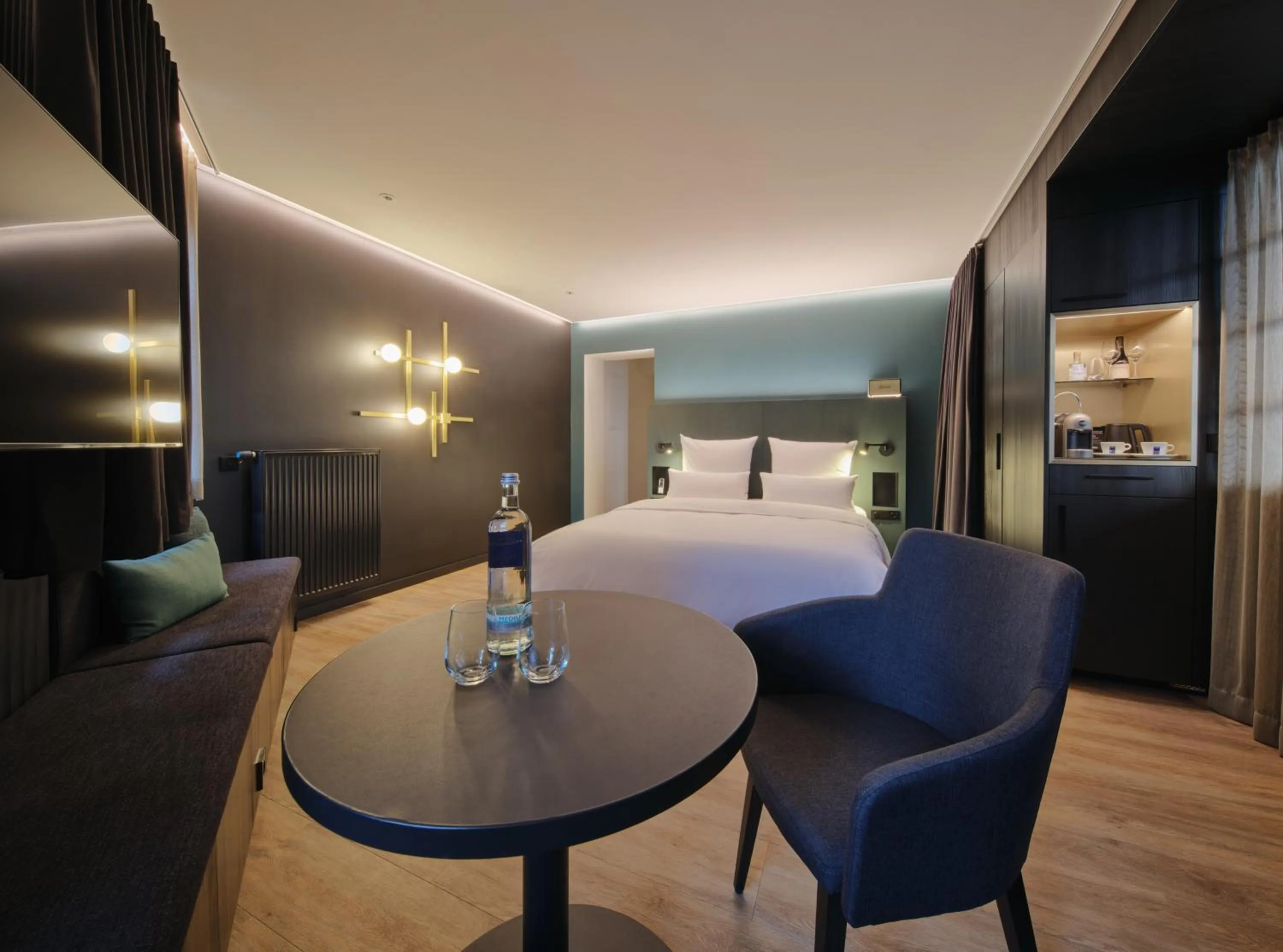 Bed in Hotel am Sophienpark