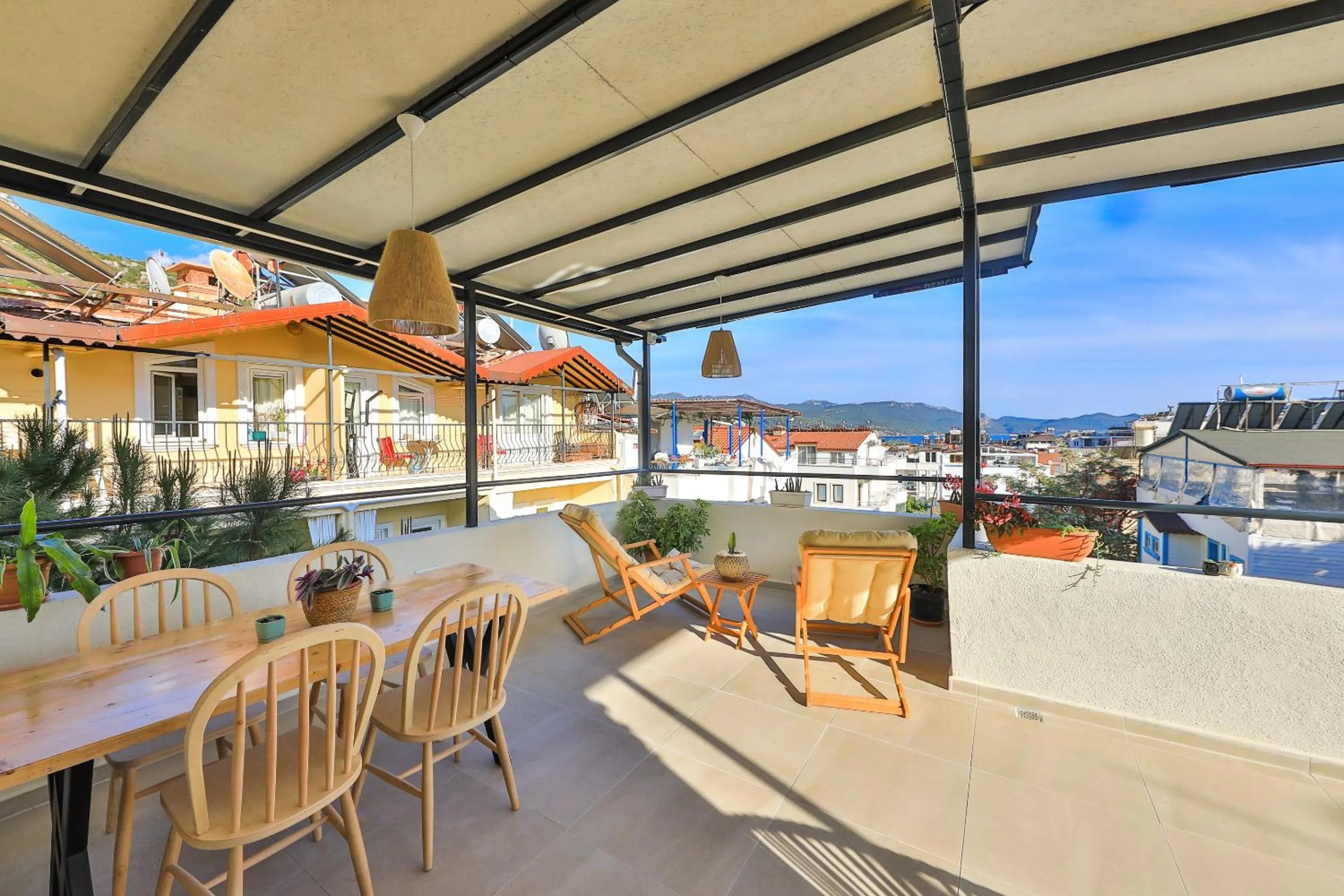 Balcony/Terrace in Bahar Pansiyon