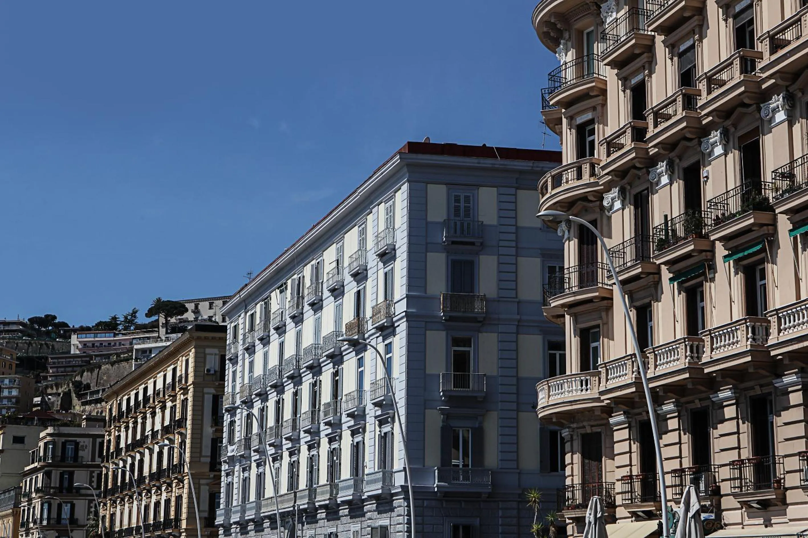 City view in H Rooms boutique Hotel