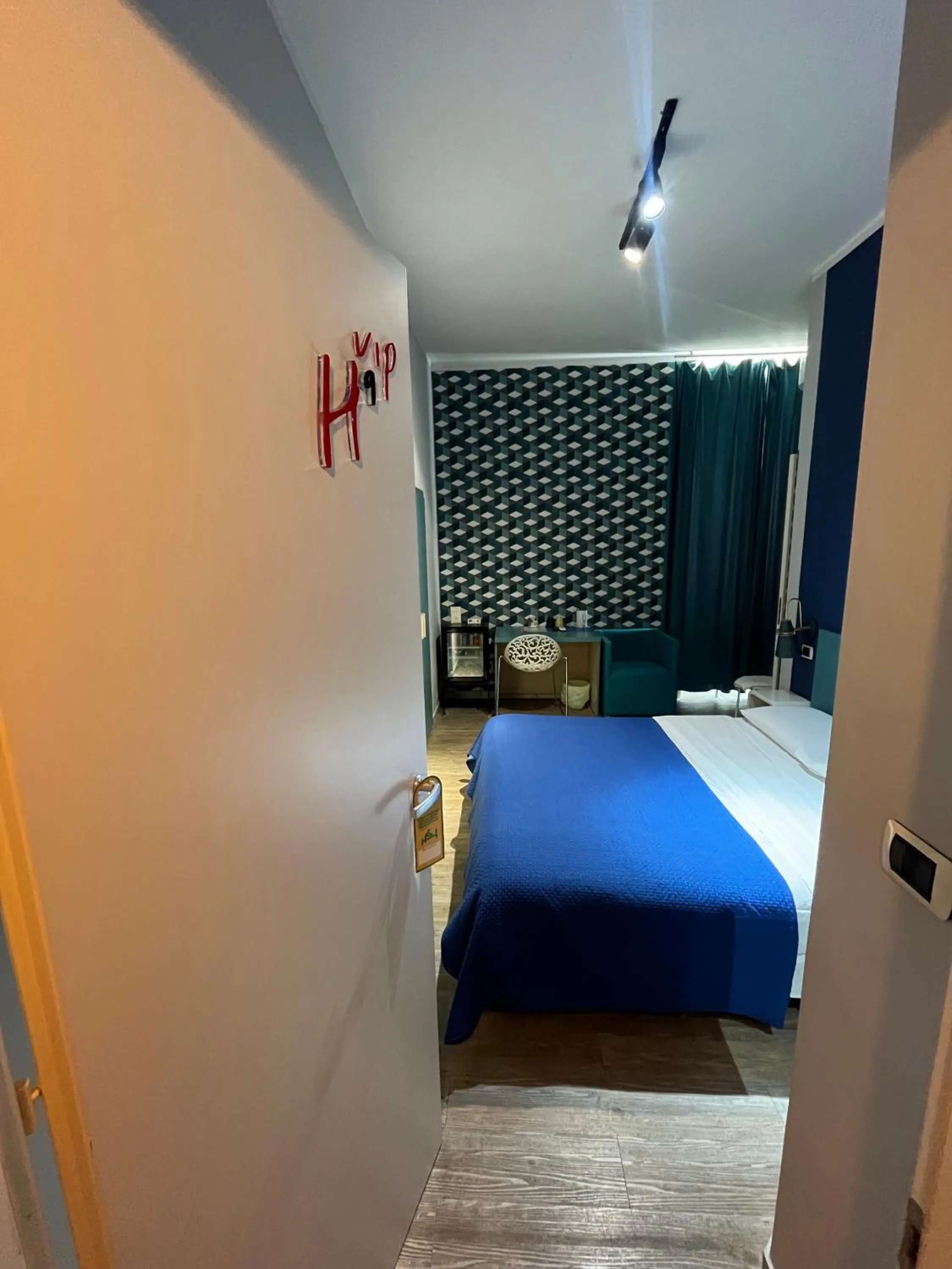 Bed in H Rooms boutique Hotel