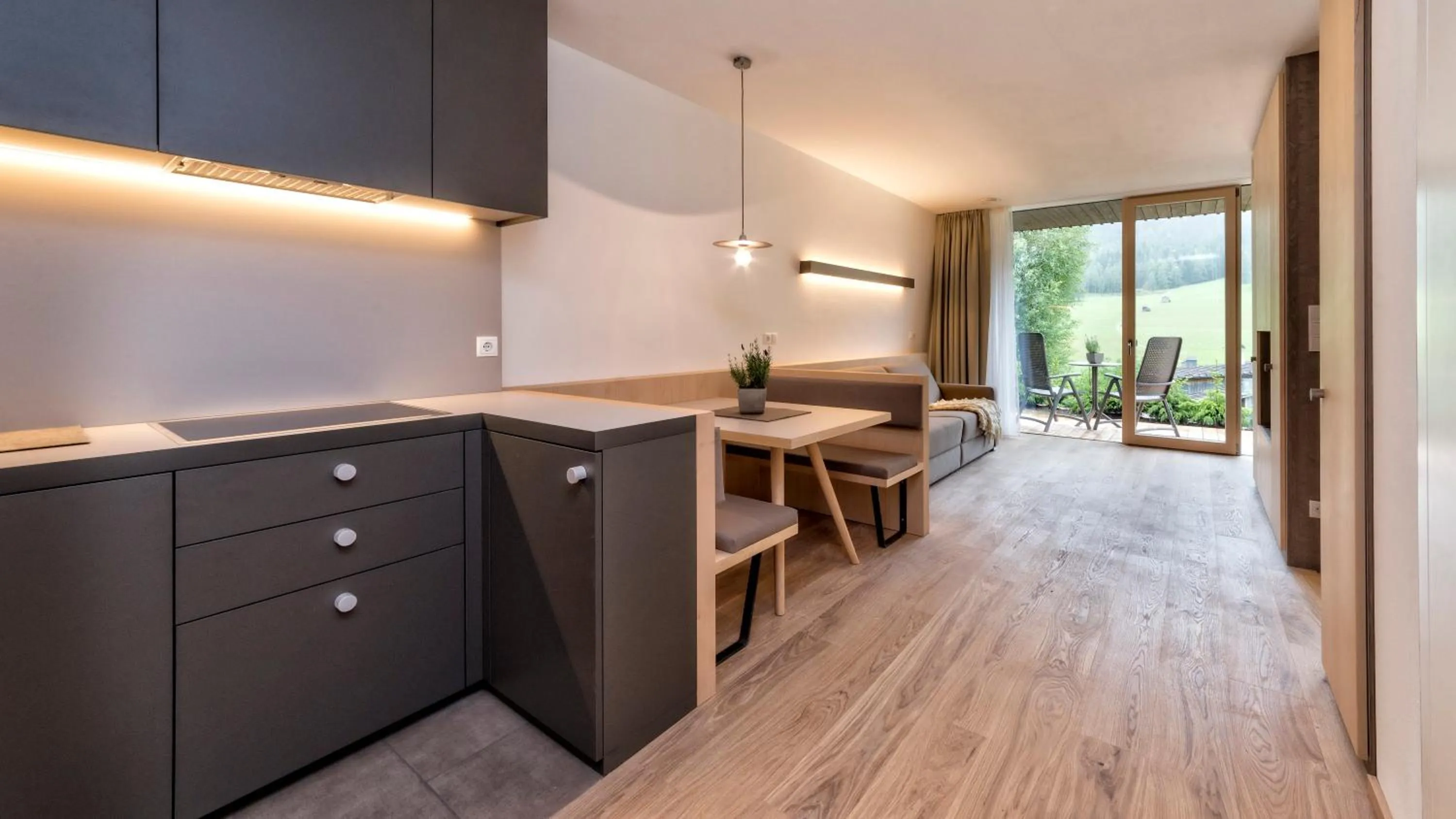 Living room in Villa Rainer Sexten