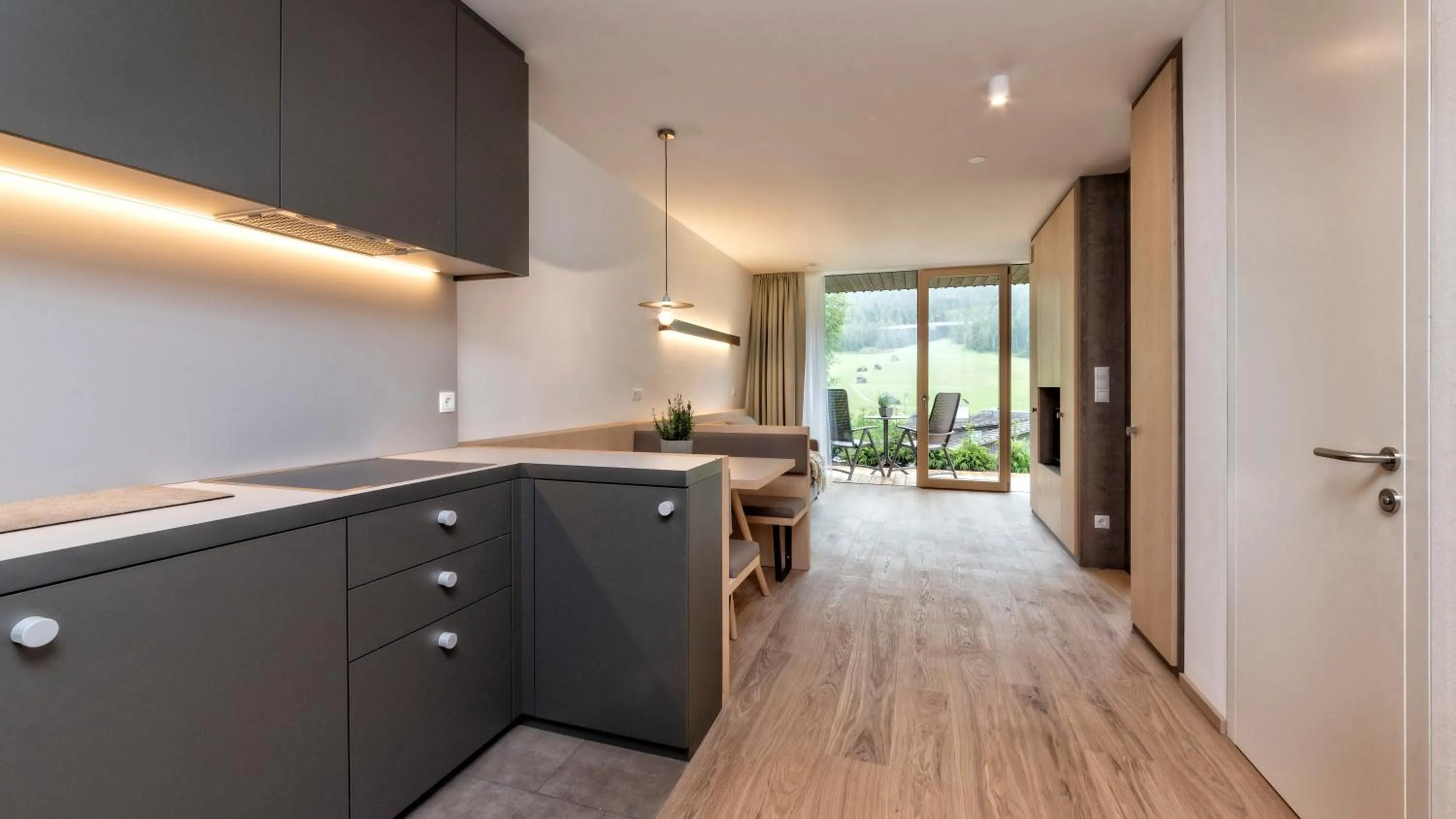 Kitchen or kitchenette in Villa Rainer Sexten