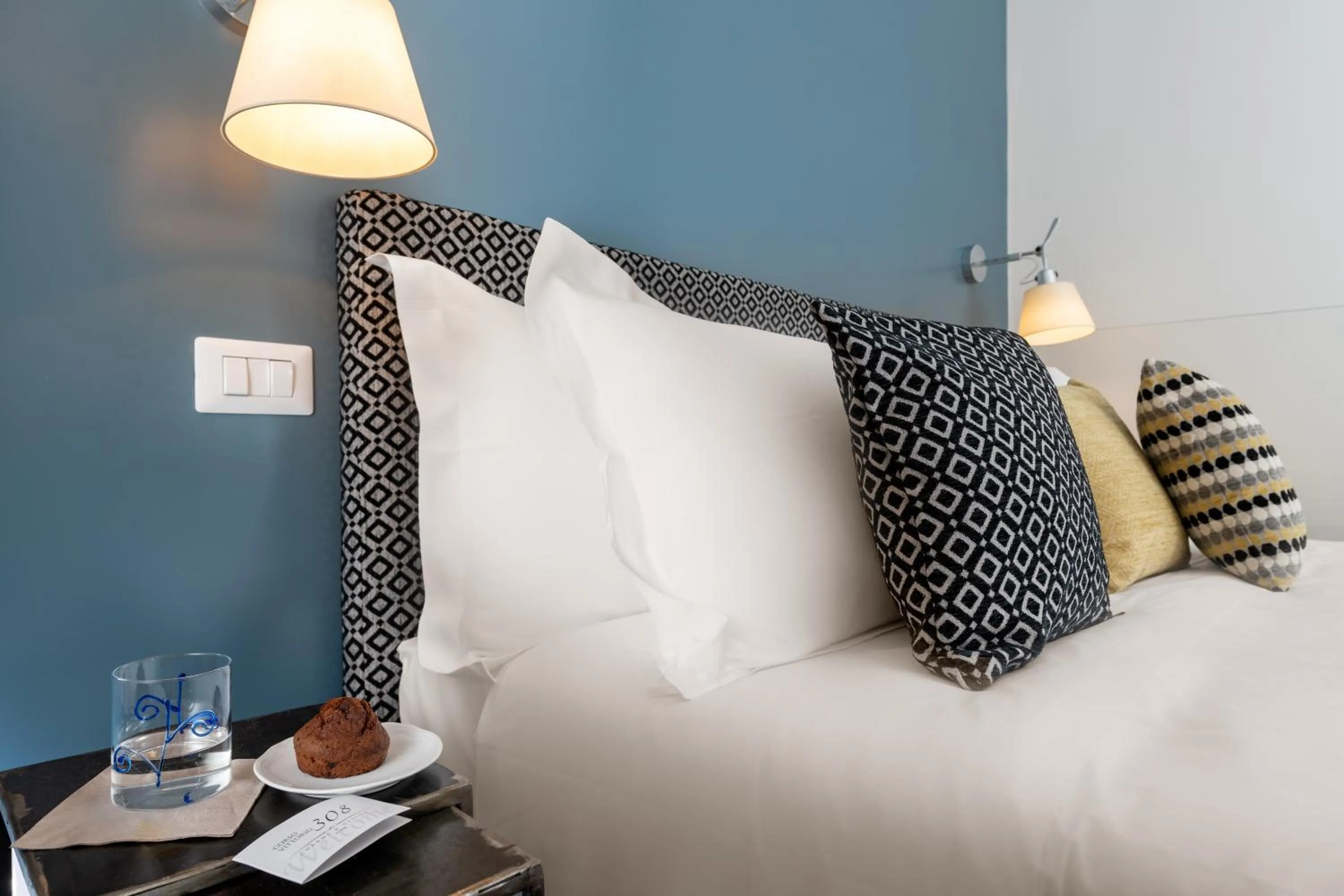 Bedroom, Bed in Charme 308