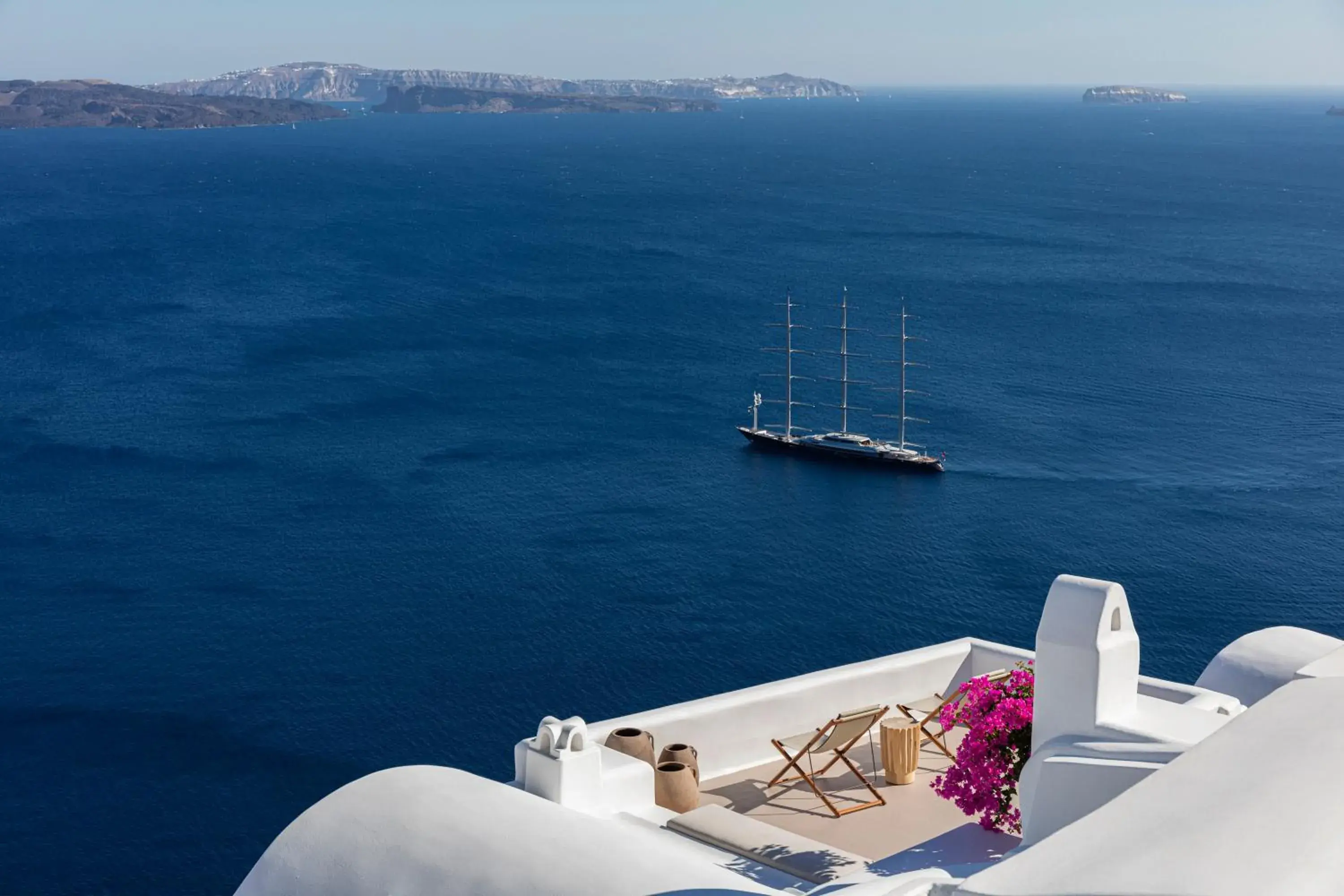 Landmark view in Canaves Ena - Small Luxury Hotels of the World Landmark view in Canaves Ena - Small Luxury Hotels of the World