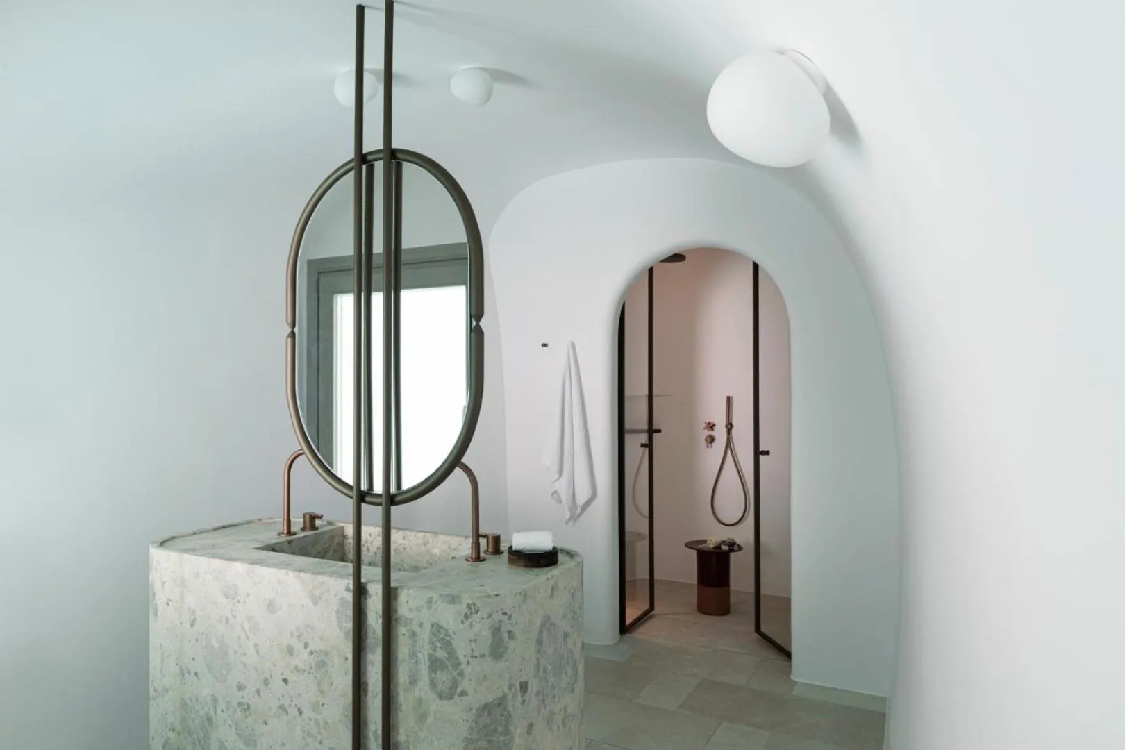 Bathroom in Canaves Ena - Small Luxury Hotels of the World