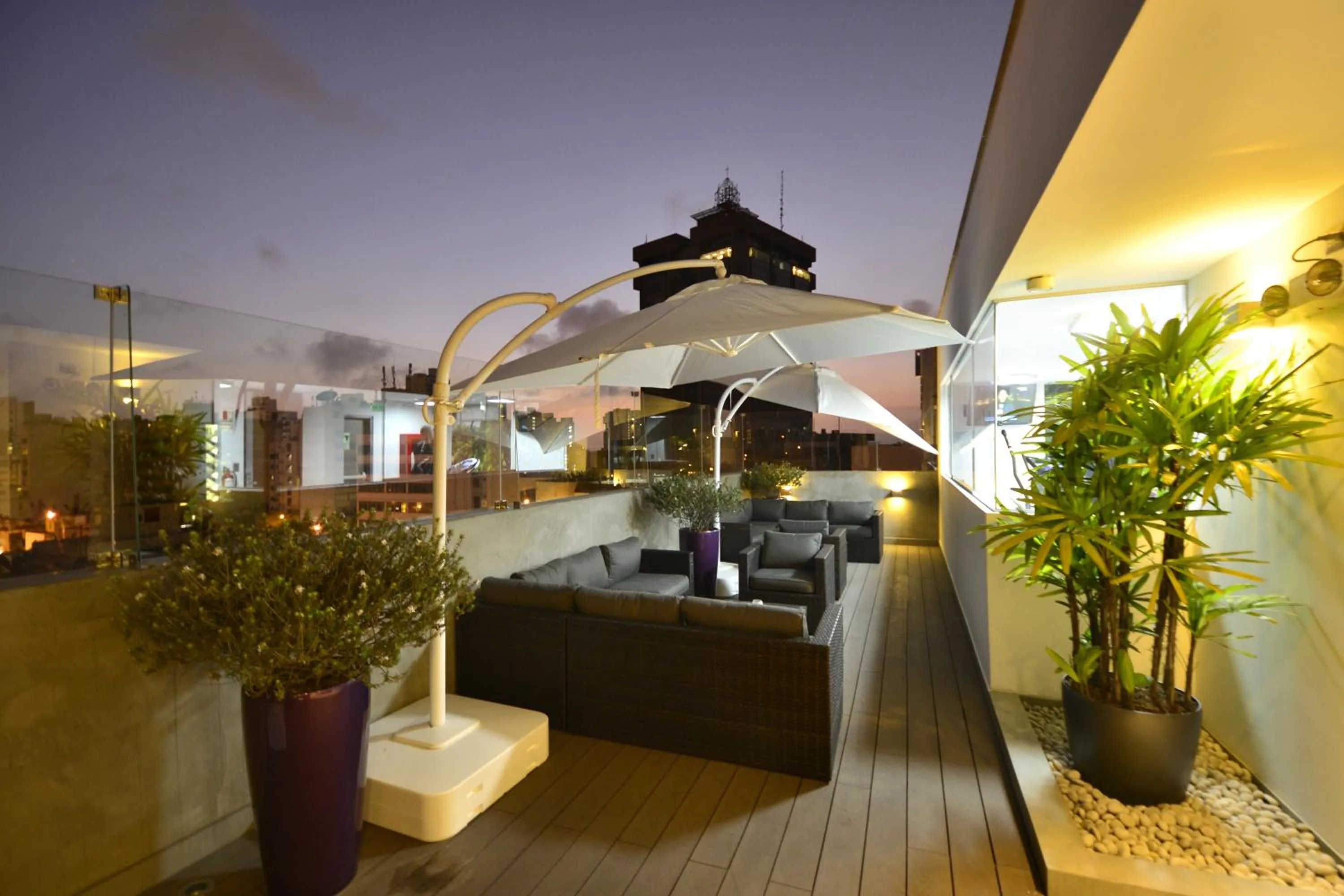 Balcony/Terrace in Aku Hotels