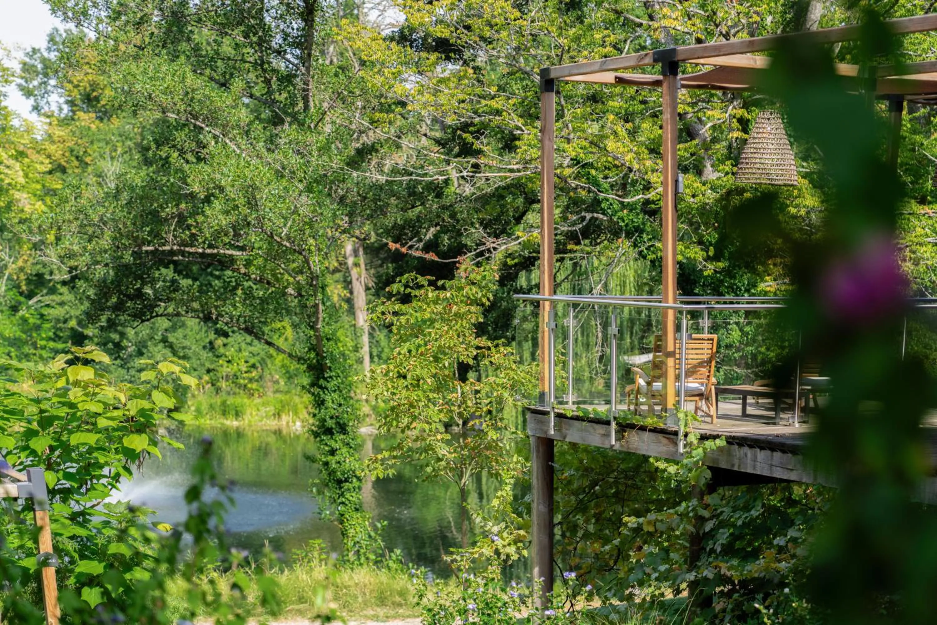 Natural landscape in Domaine de la Résidence - Hôtel, Spa & Restaurant