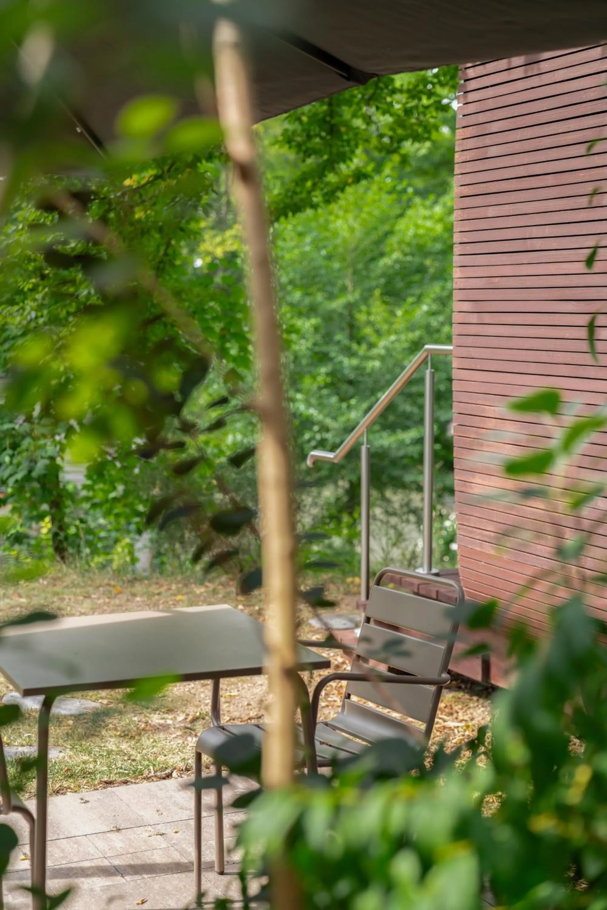 Patio in Domaine de la Résidence - Hôtel, Spa & Restaurant