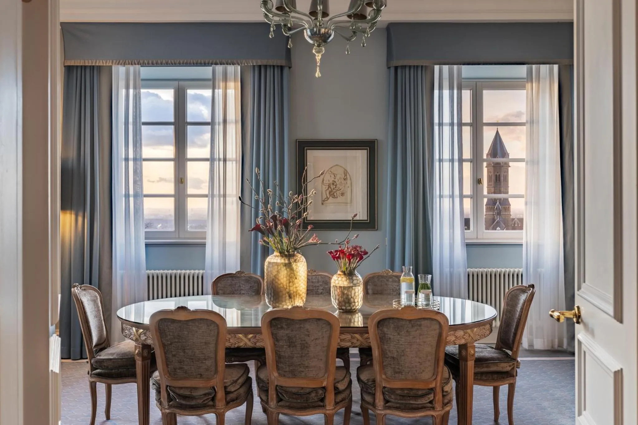 Dining area in Althoff Grandhotel Schloss Bensberg