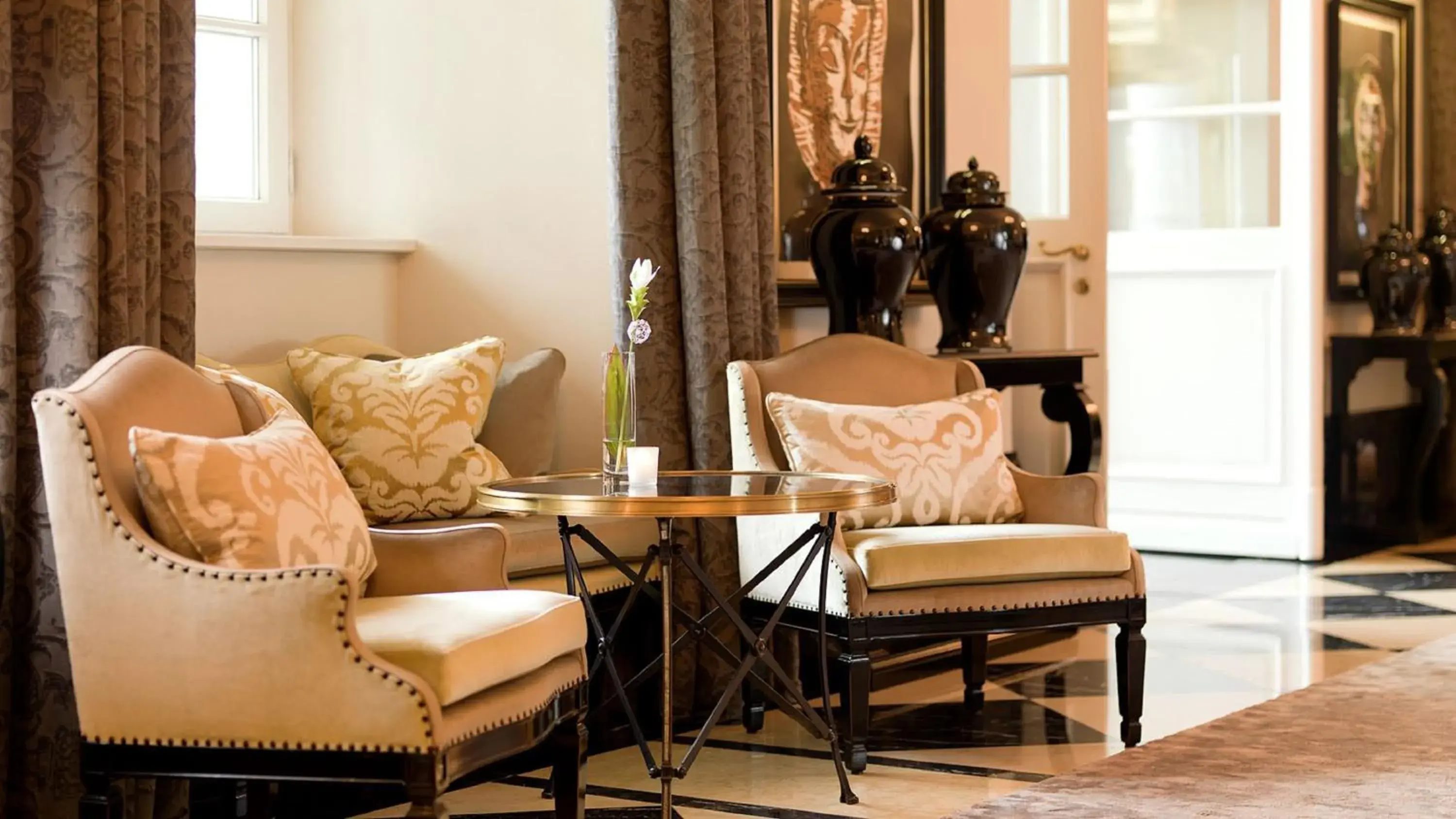 Lobby or reception in Althoff Grandhotel Schloss Bensberg Lobby or reception in Althoff Grandhotel Schloss Bensberg