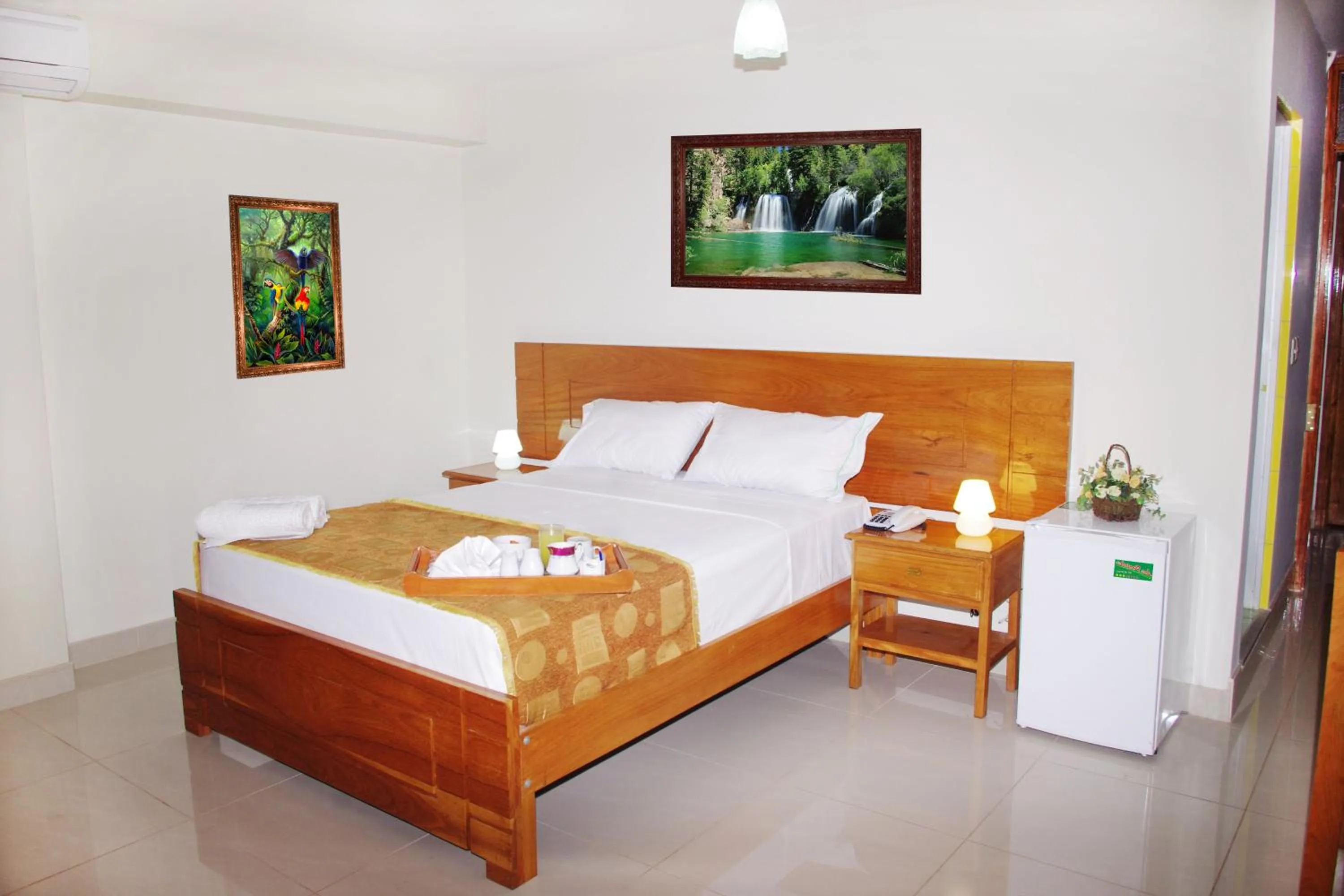 Bed in Del Castillo Plaza Hotel Pucallpa