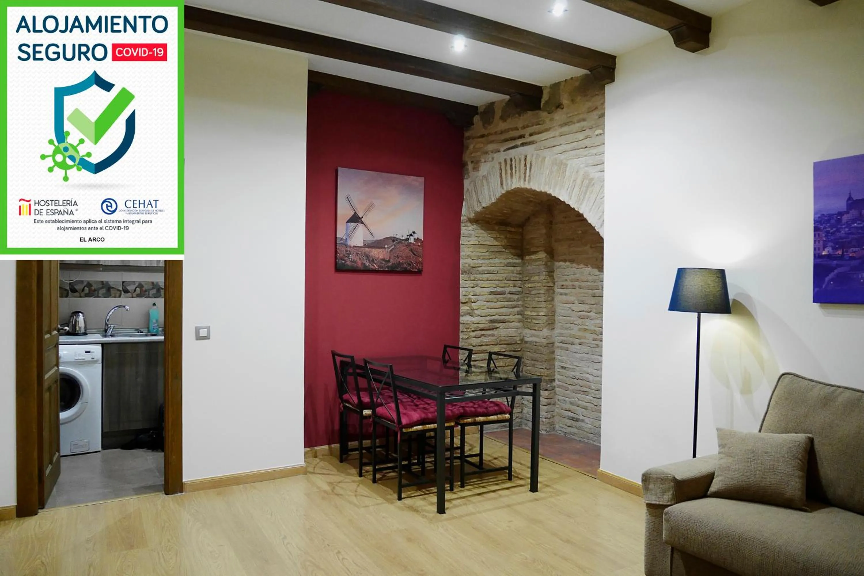 Apartamento El Arco - Living Toledo