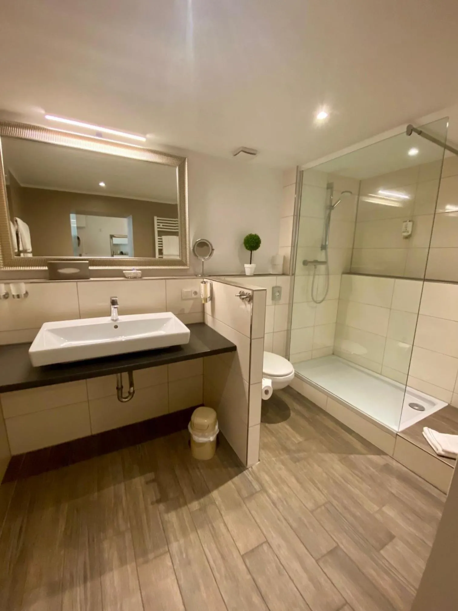 Shower in Arthotel ANA Residence Bremen