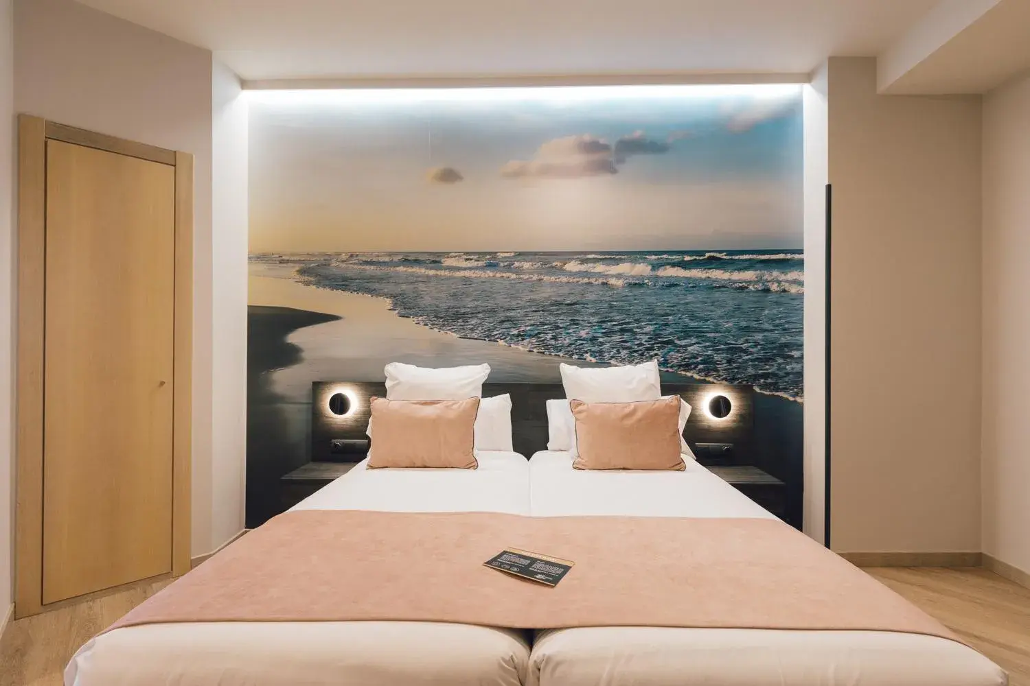 Bed in Palau Suites & Apartments Bed in Palau Suites & Apartments