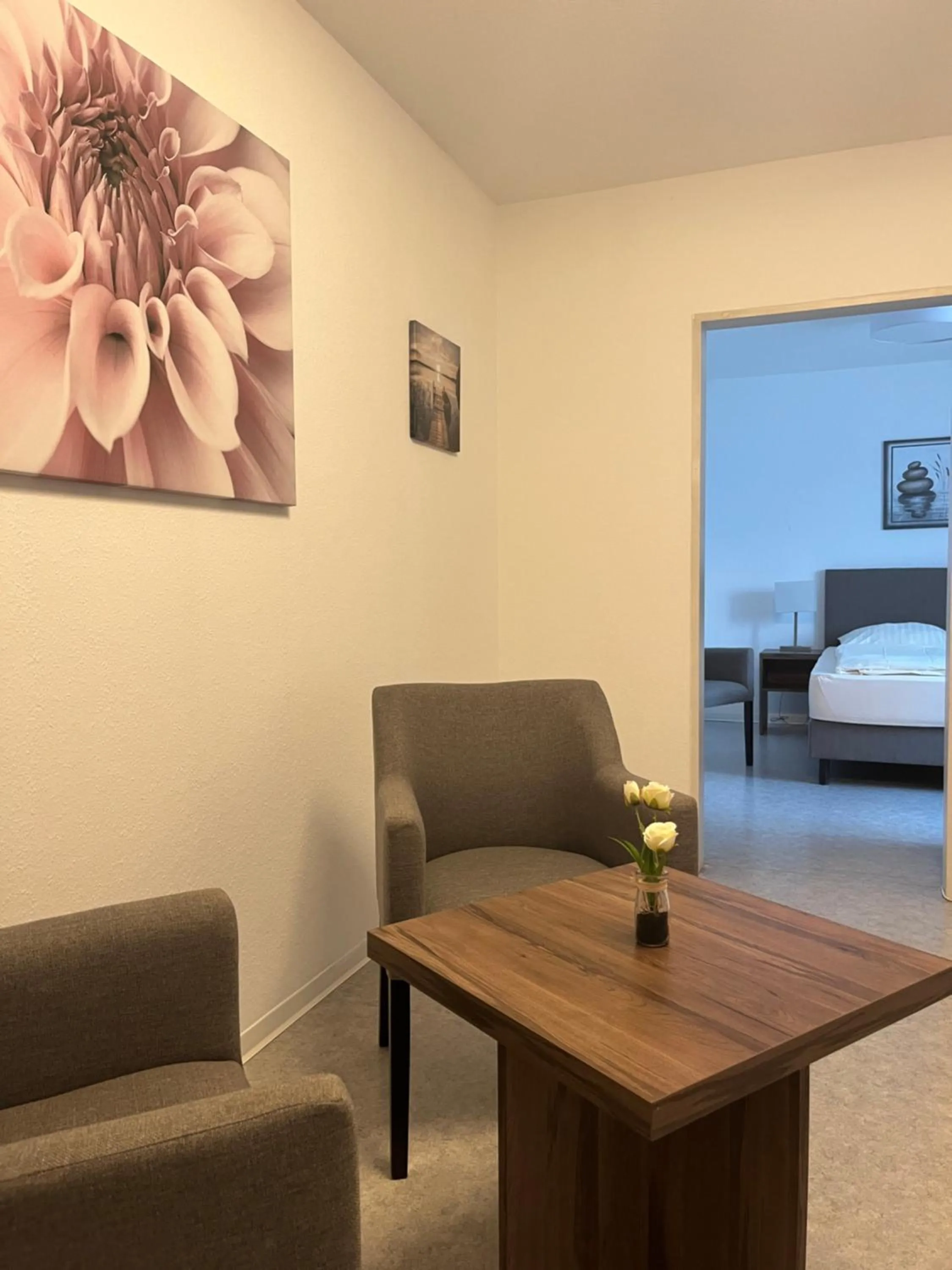 Bed in Hotel Kronprinz Garni