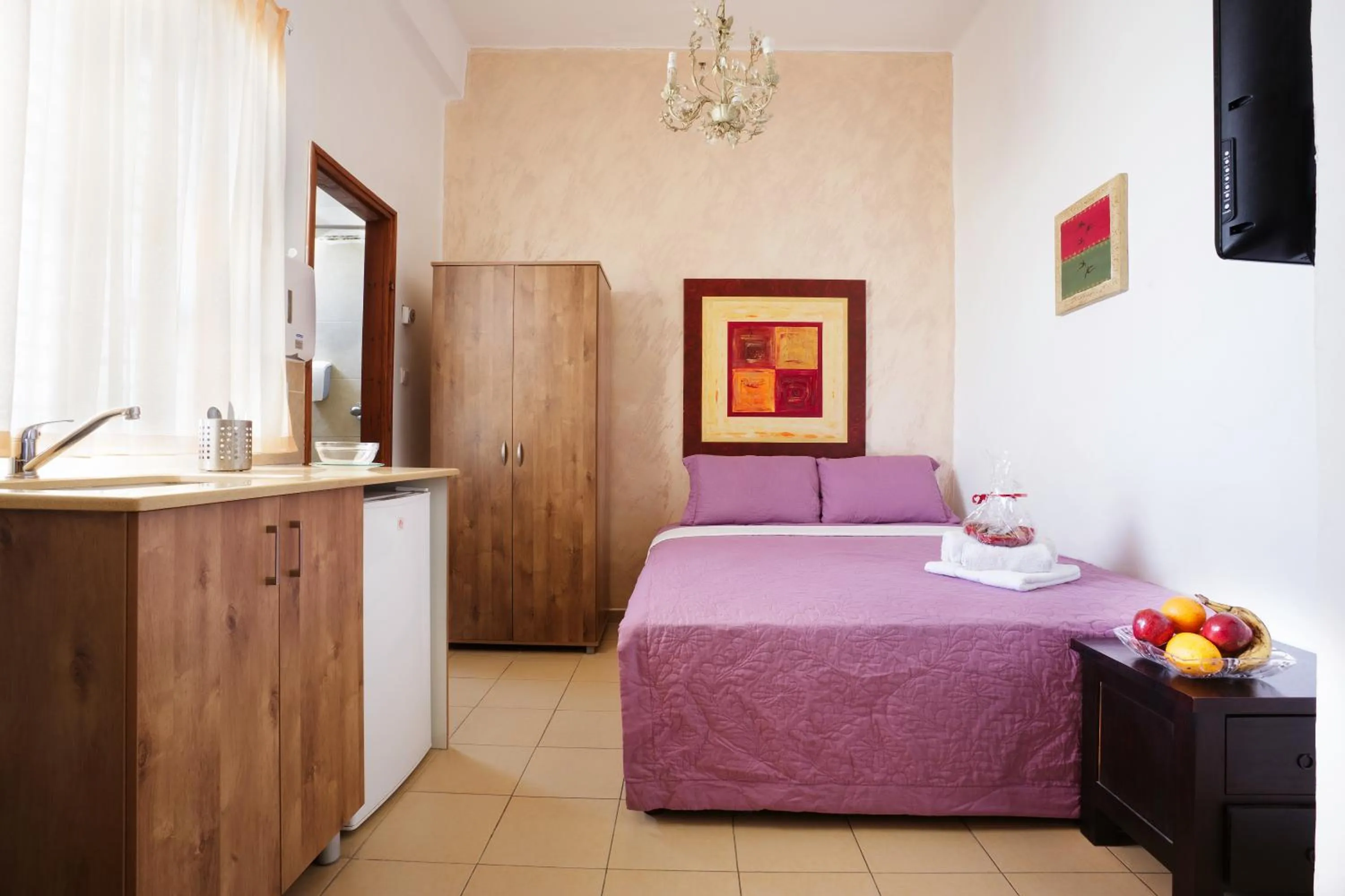 Photo of the whole room, Bed in City Center Apartments