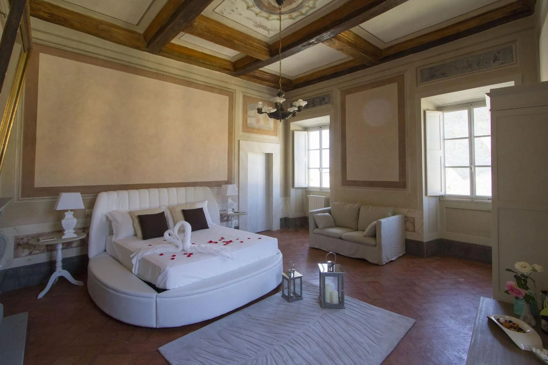 Bedroom in Cortona Suite