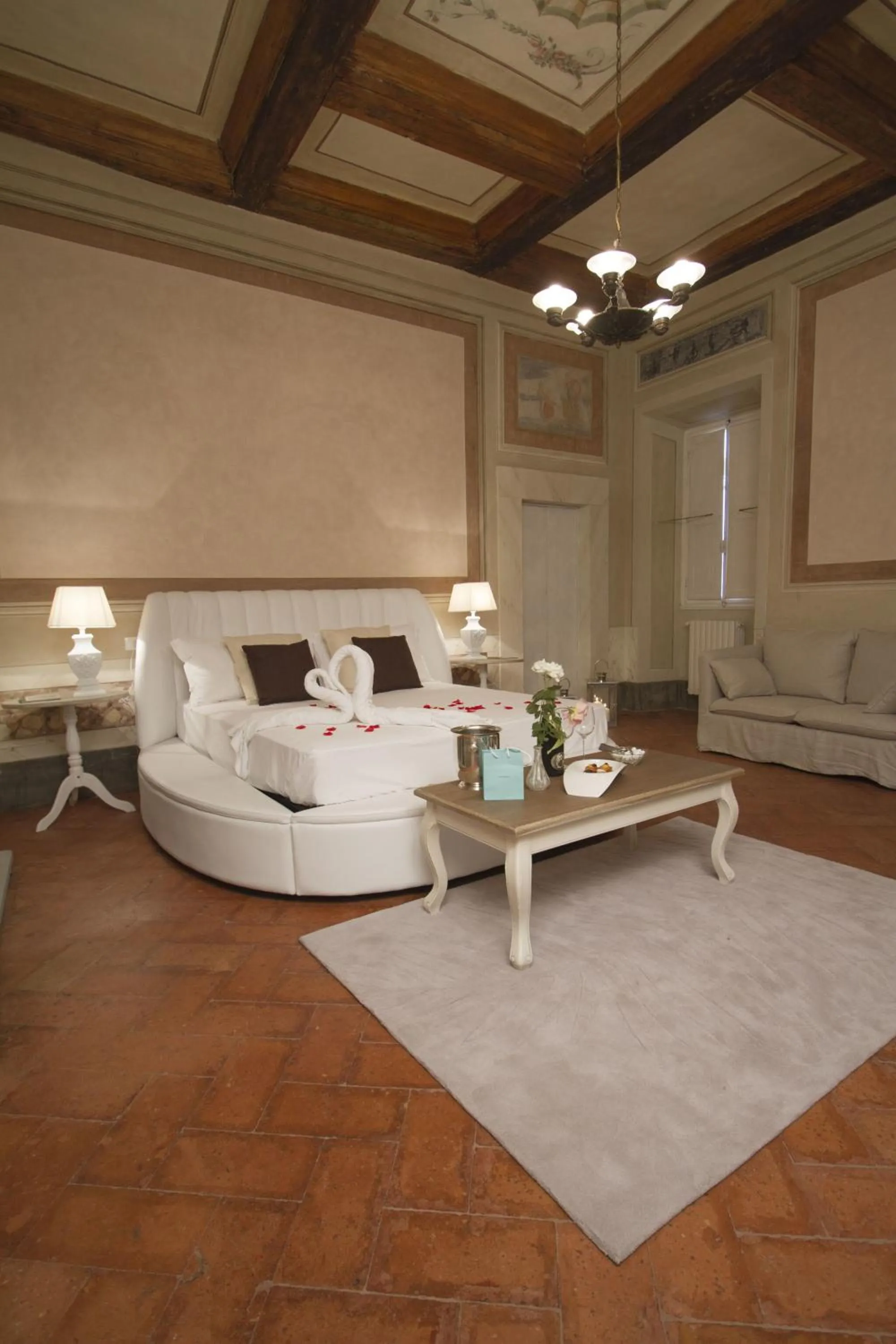 Bedroom in Cortona Suite