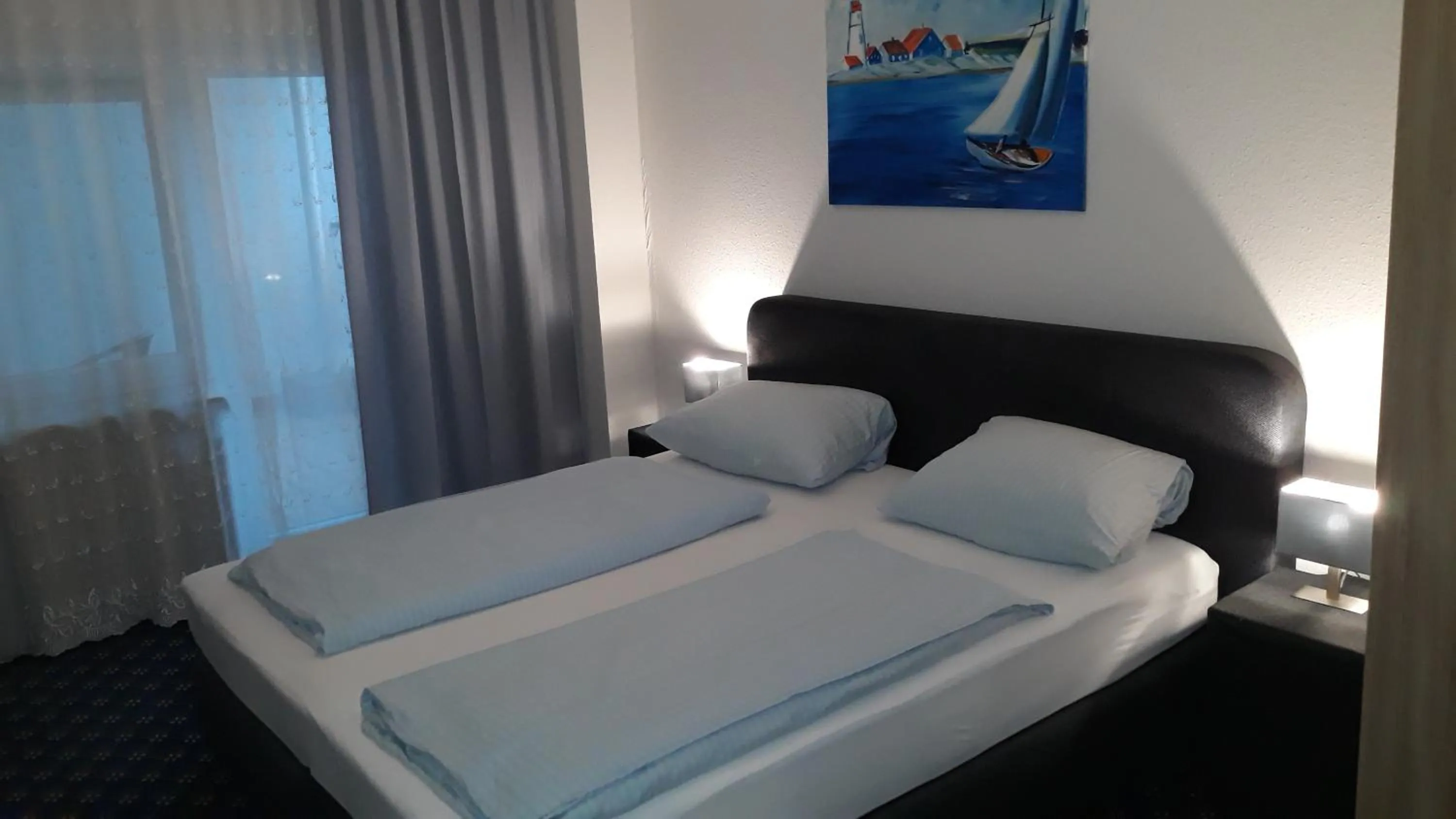 Bed in Hotel Elsenztal