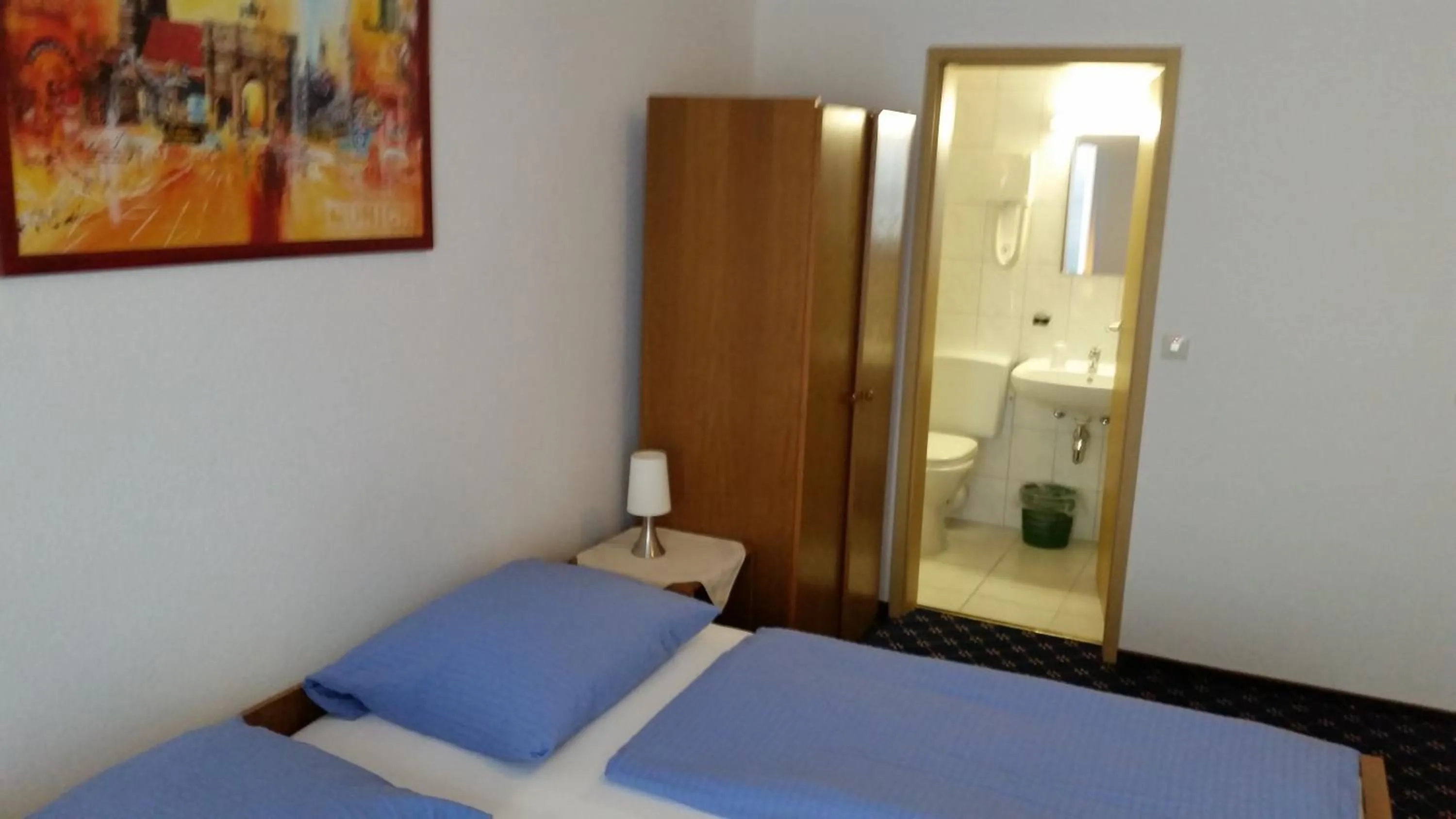 Decorative detail, Bed in Hotel Elsenztal