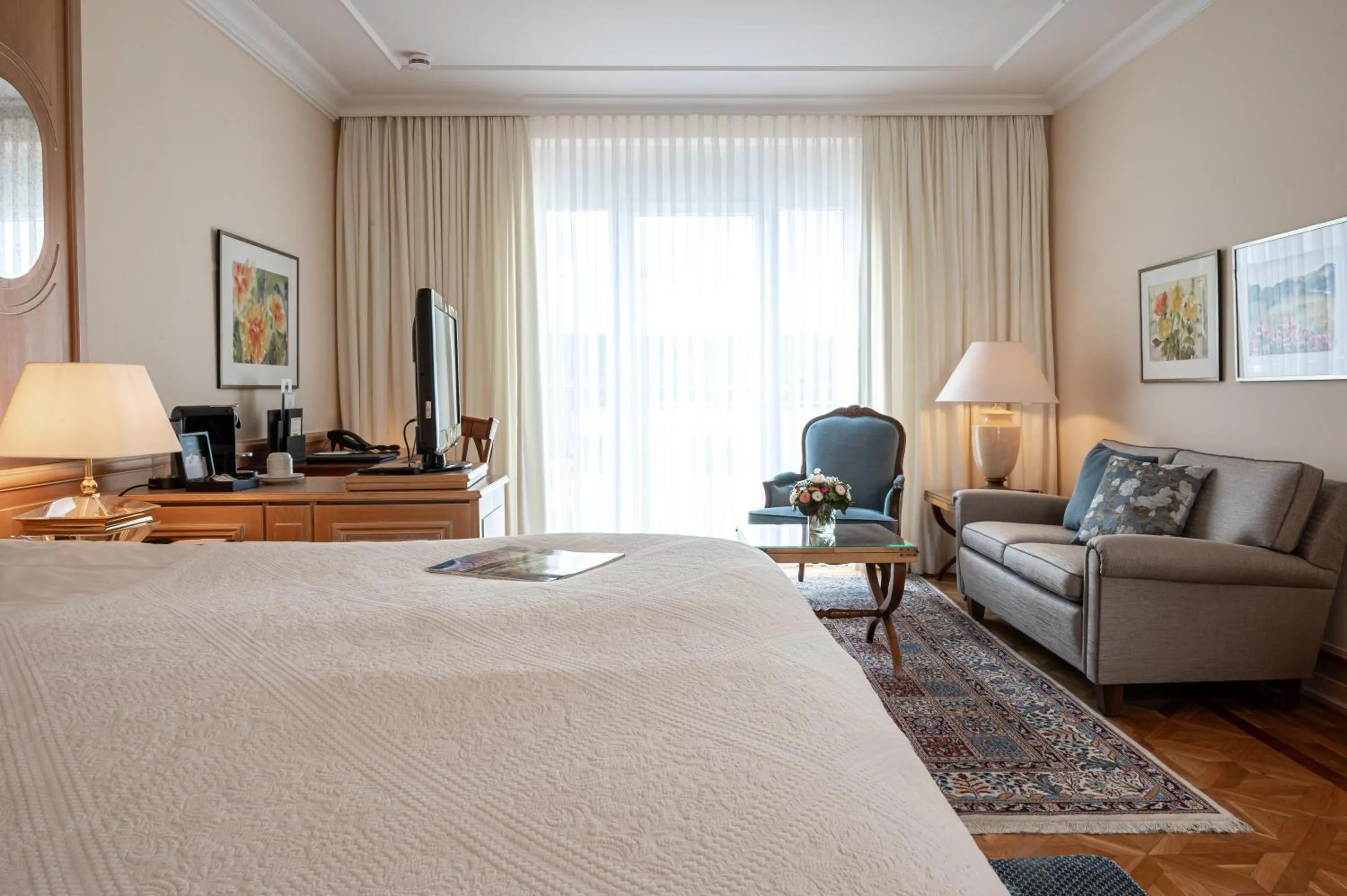 Bed in Colombi Hotel