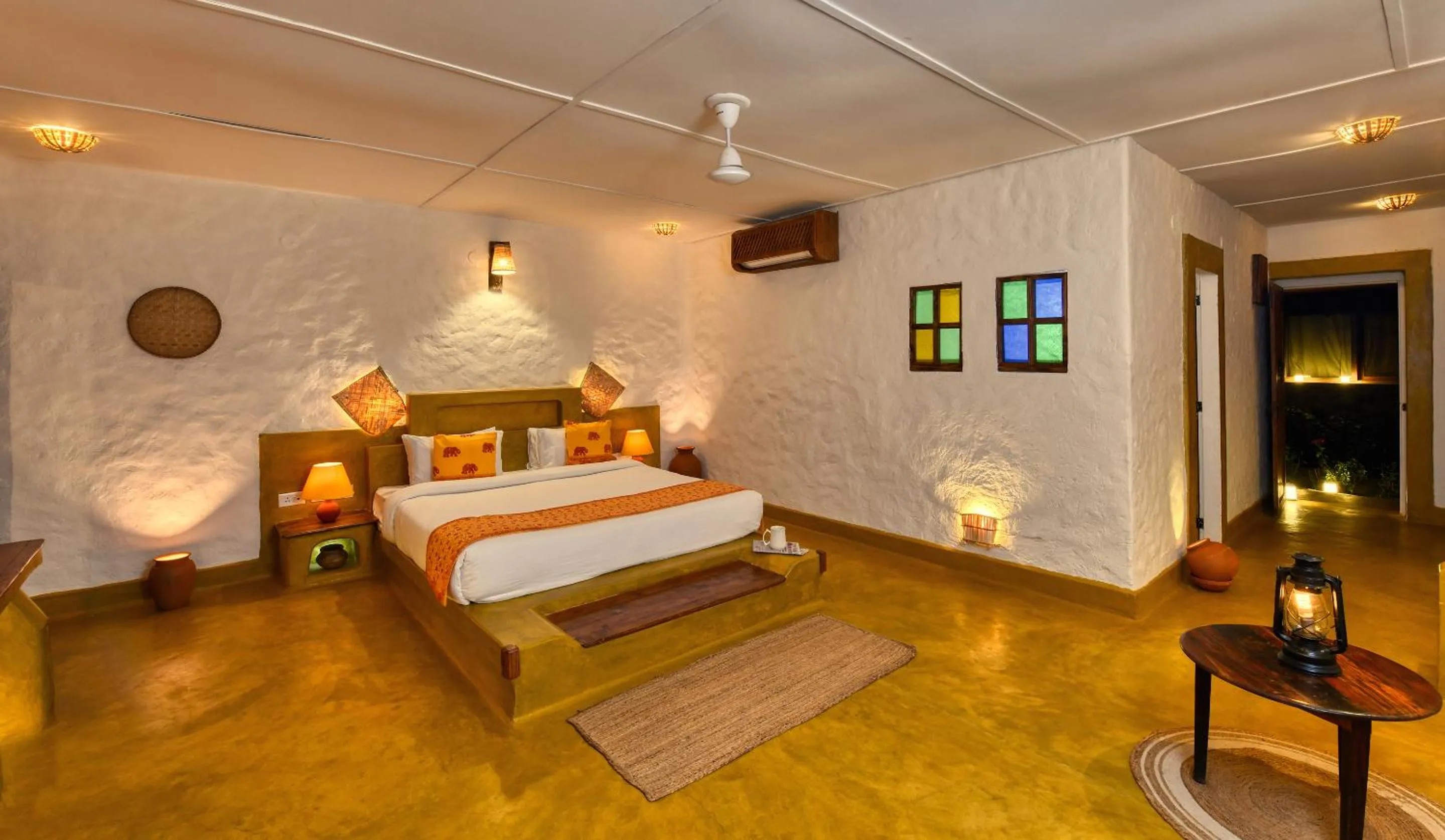 Bedroom, Bed in The Earth at Ranthambore