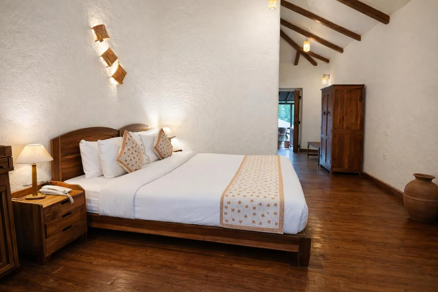 Bed in The Earth at Ranthambore