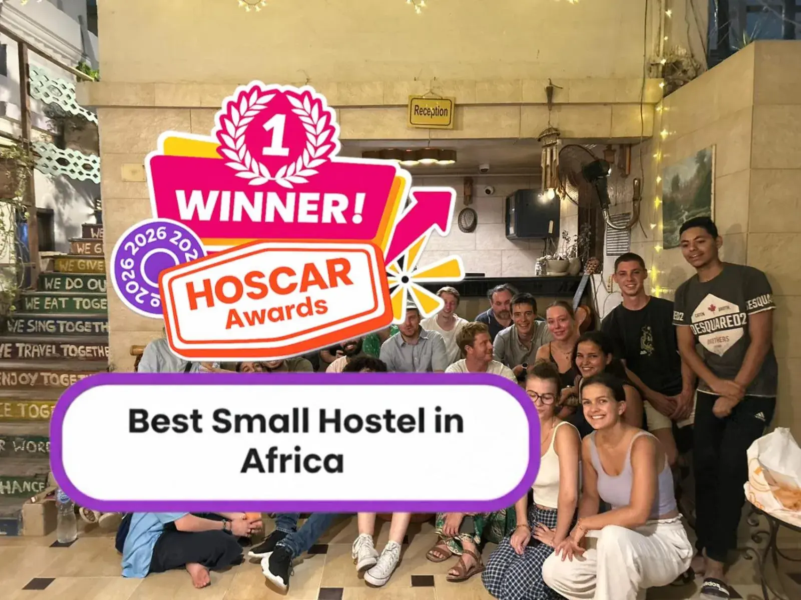 Guests in Dahab Hostel Guests in Dahab Hostel