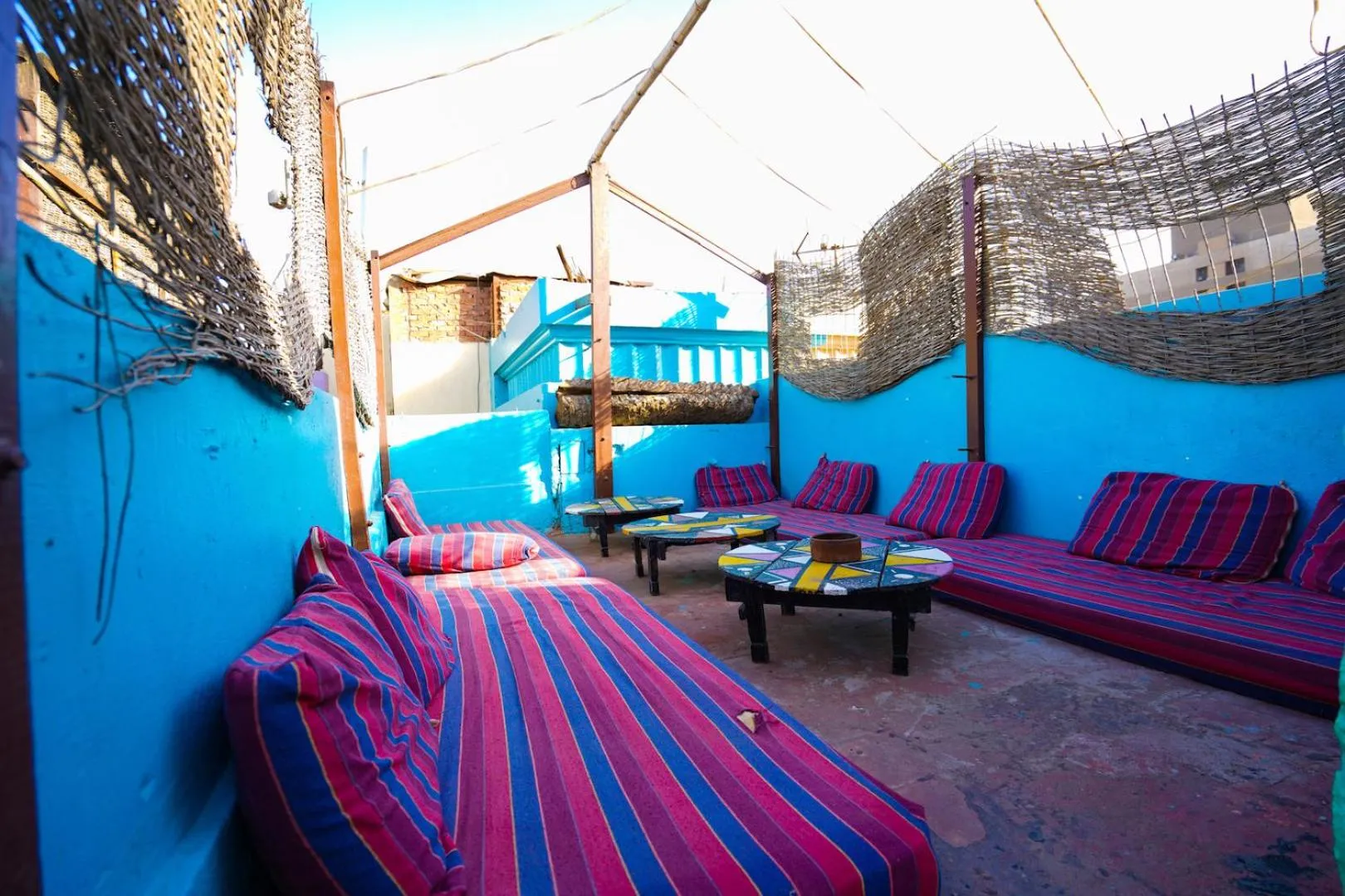 Balcony/Terrace in Dahab Hostel