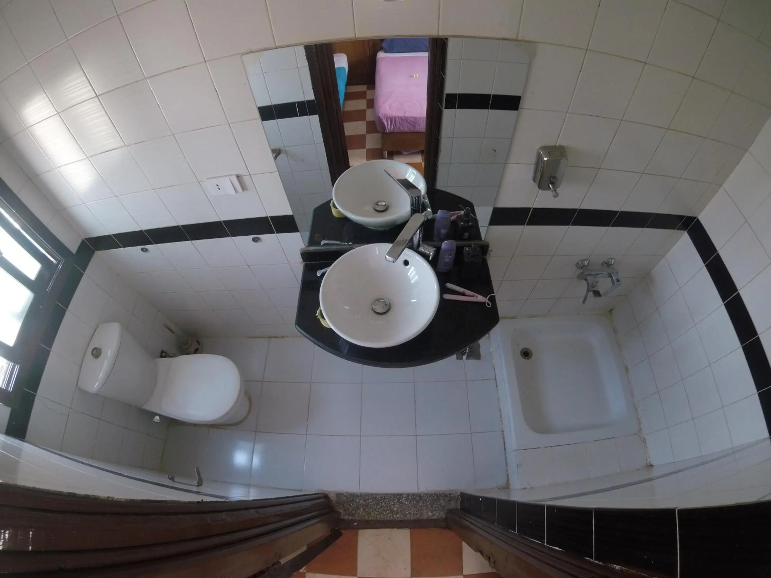 Toilet in Dahab Hostel Toilet in Dahab Hostel