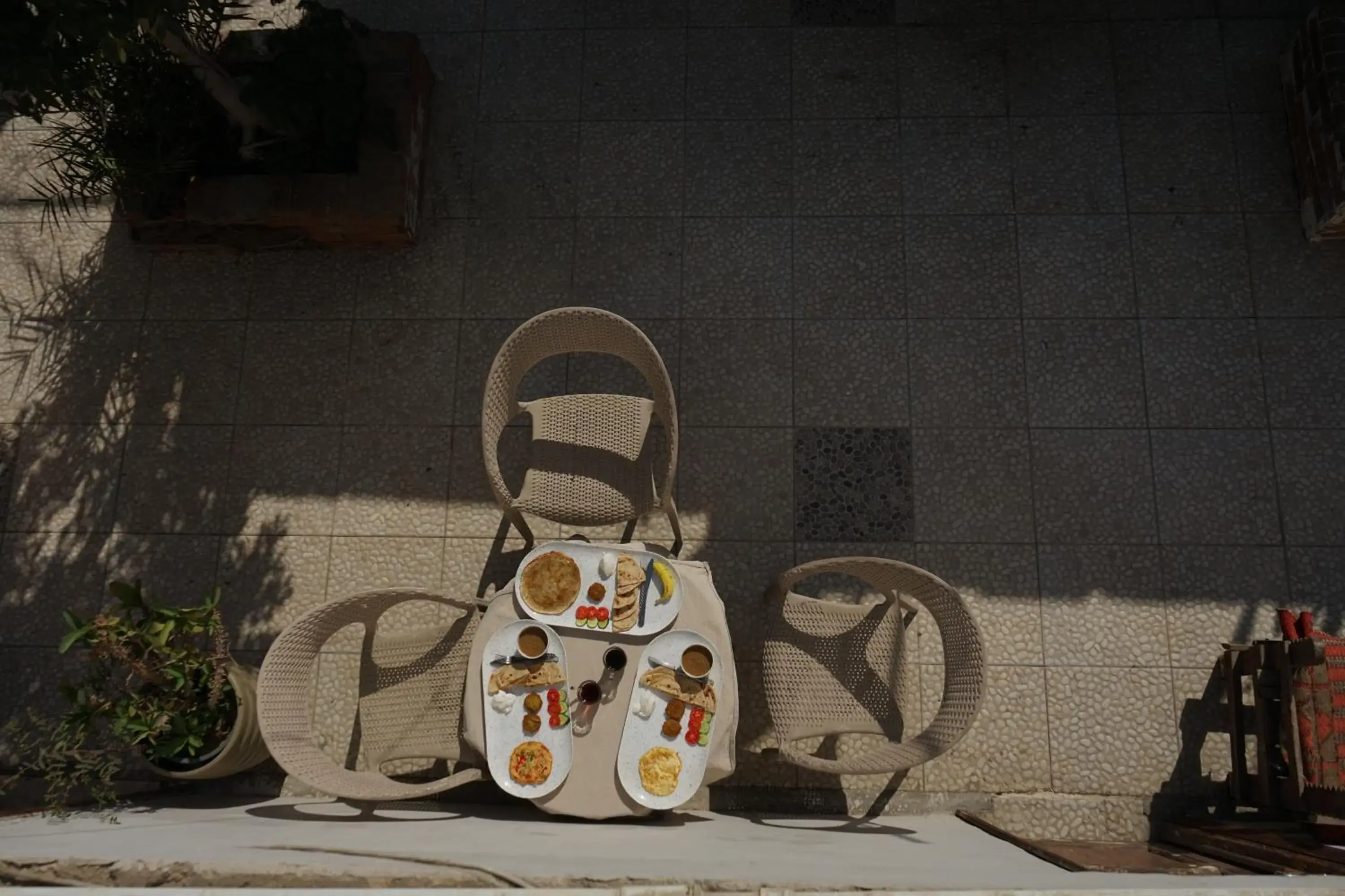 Breakfast in Dahab Hostel Breakfast in Dahab Hostel