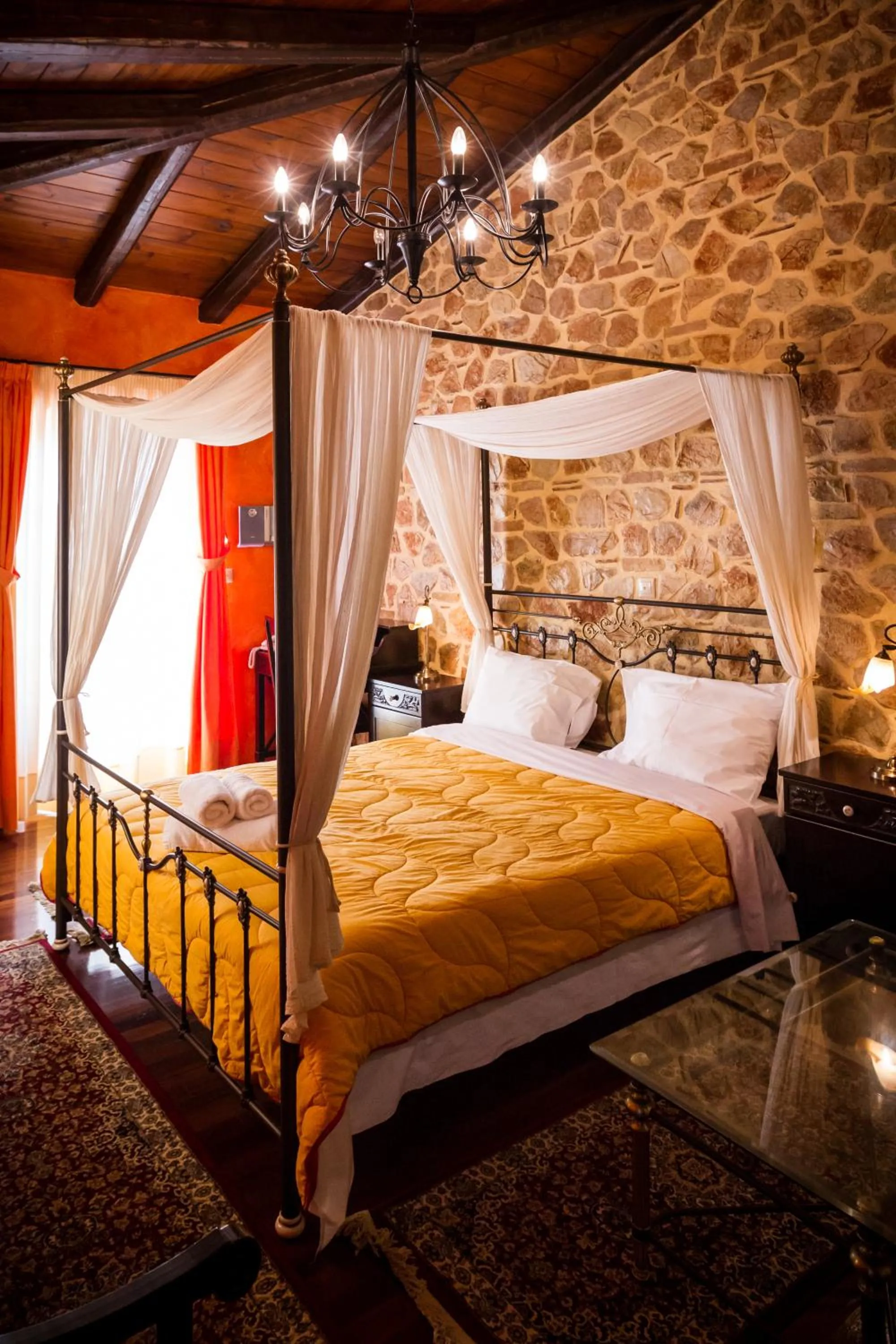 Bedroom, Bed in Acronafplia Pension A