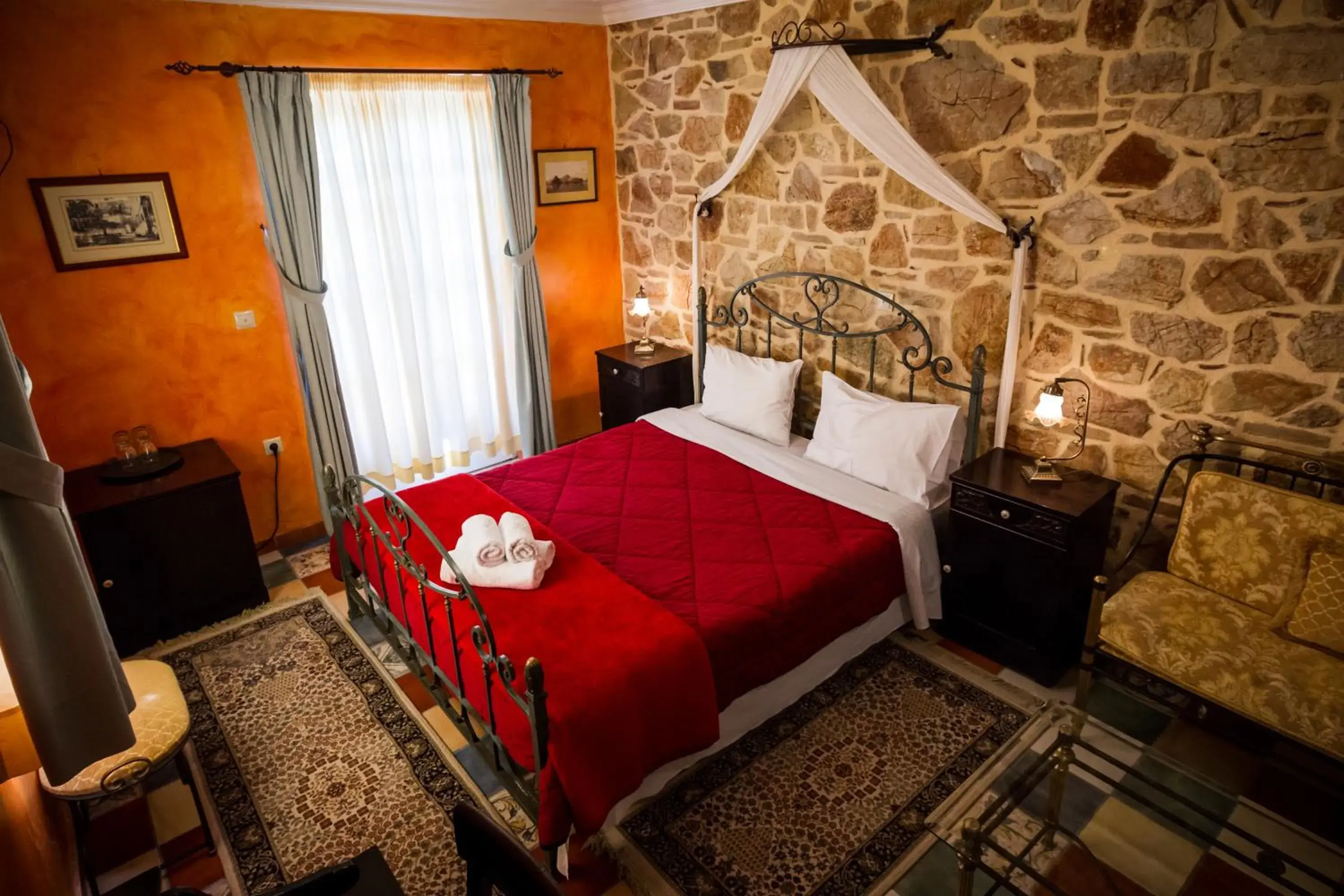 Double Room with Terrace in Acronafplia Pension A Double Room with Terrace in Acronafplia Pension A