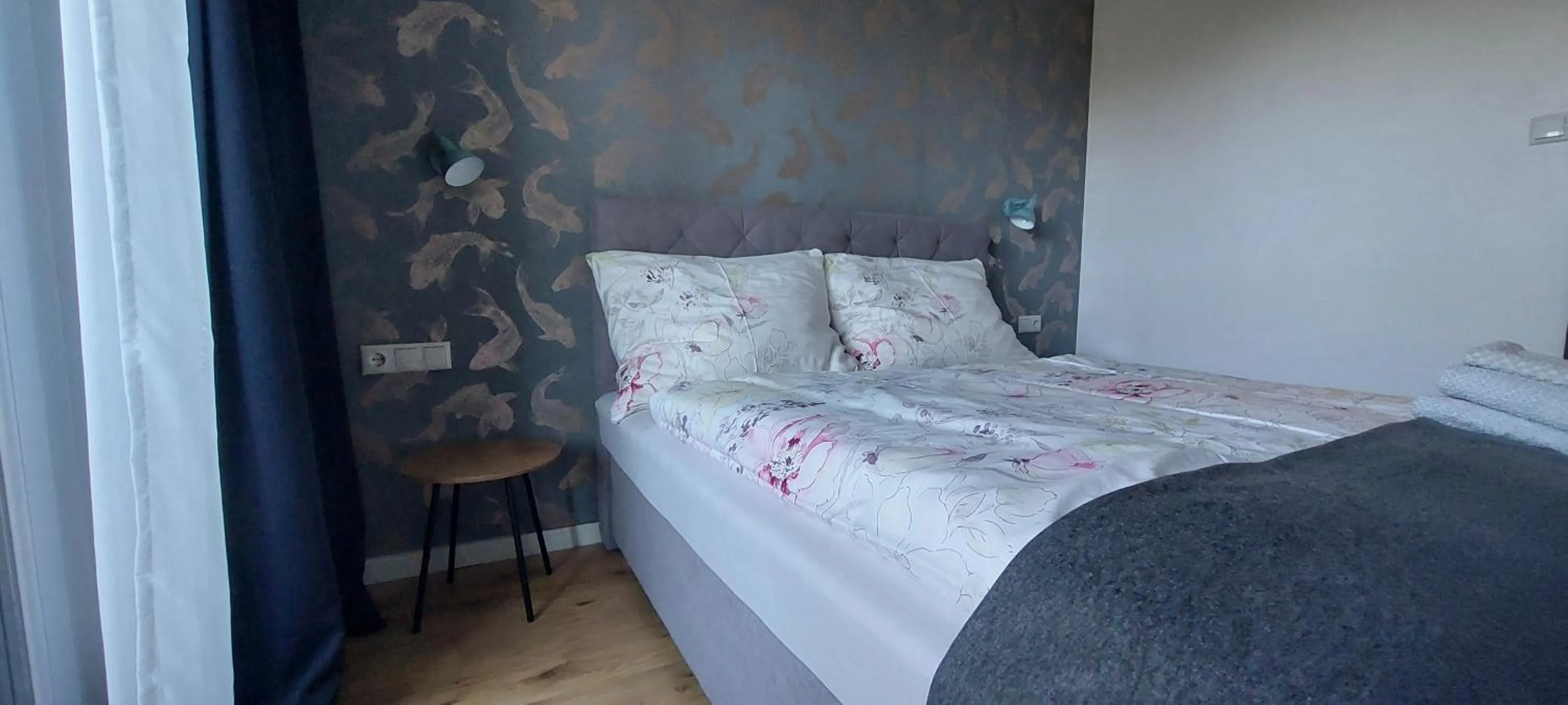 Bed in Hillside Rooms