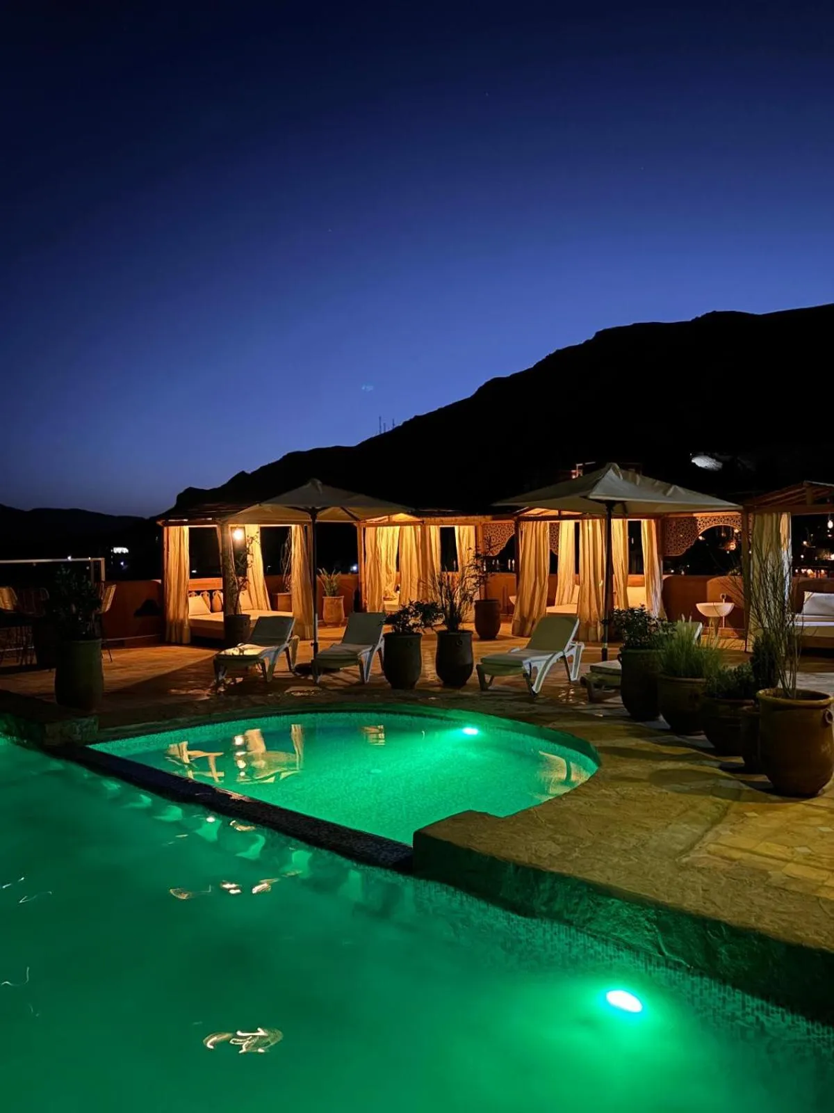 Swimming pool in Riad Rihana Dades