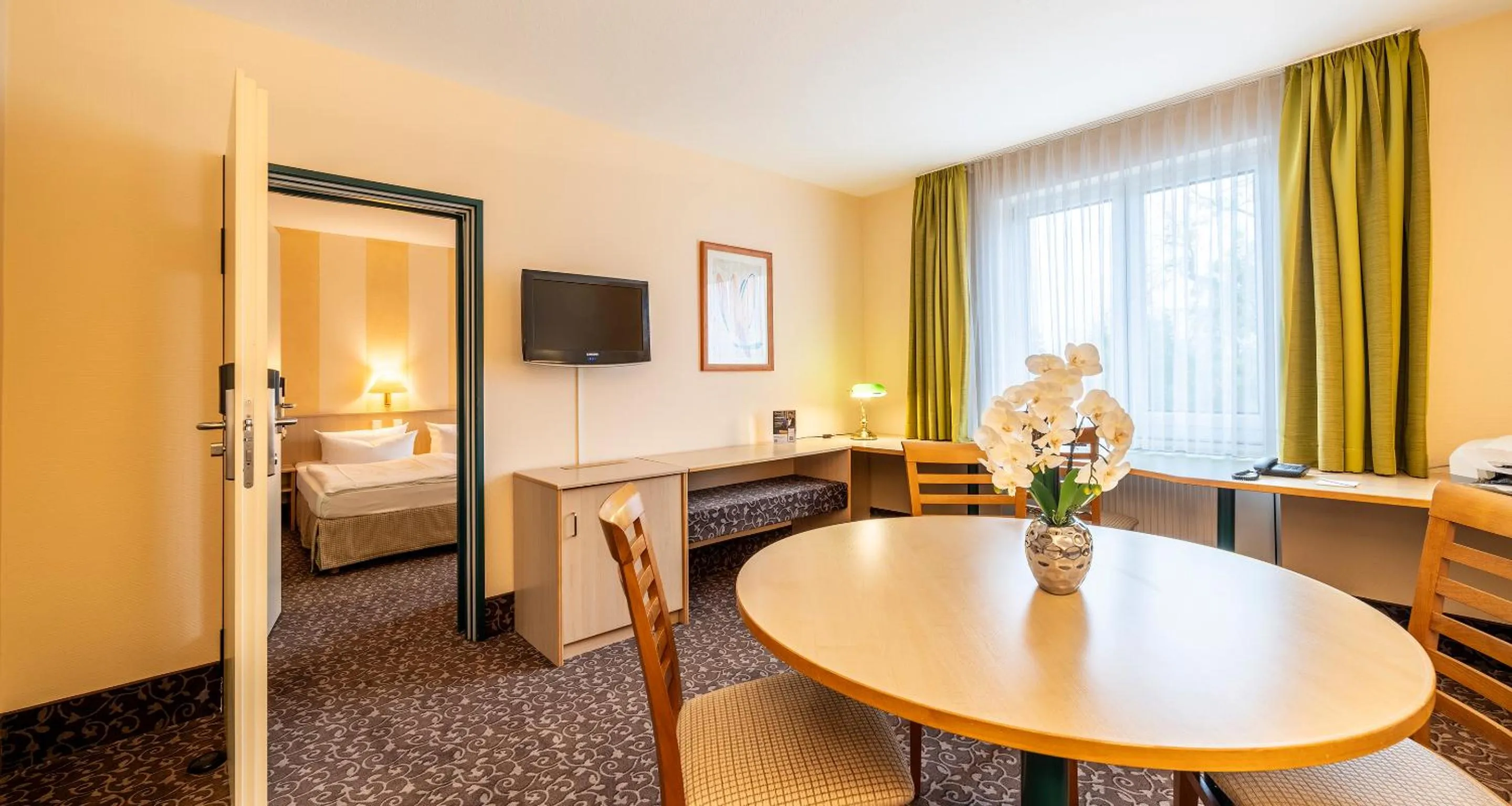 Photo of the whole room, Bed in PLAZA INN Chemnitz